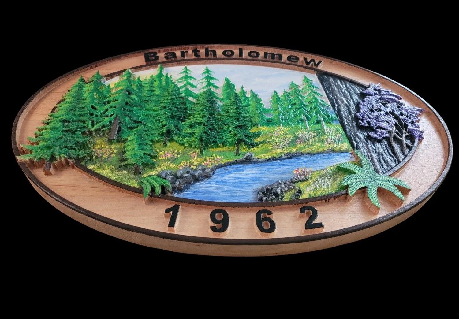 3D Custom Wood Signs - Watson's Wooden Words