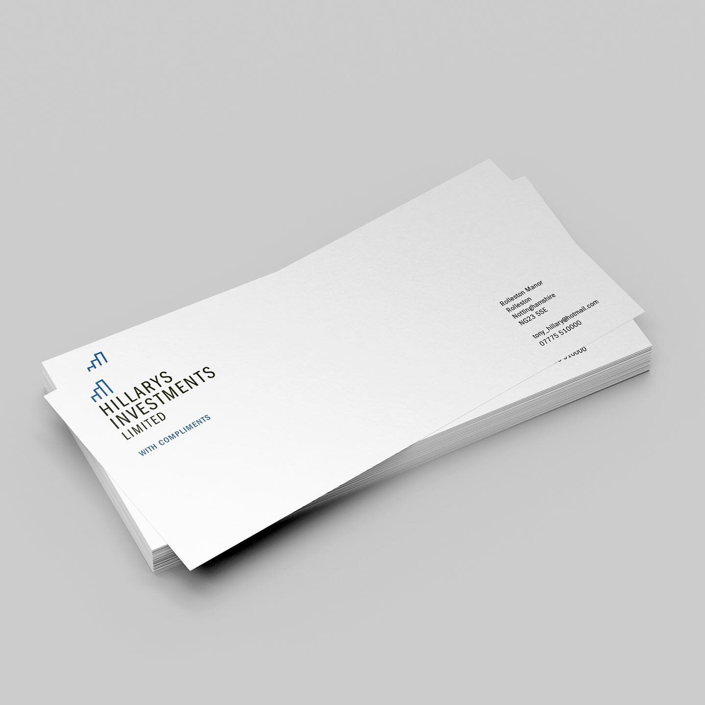 Compliment slips designed and supplied to Tony Hillary at Hillarys Investments.
.
.
.
.
.
#stationery #personalisedstationery #businessstationery #businessmaterials #stationerydesign #stationeryaddicts #businessowner #businesstips