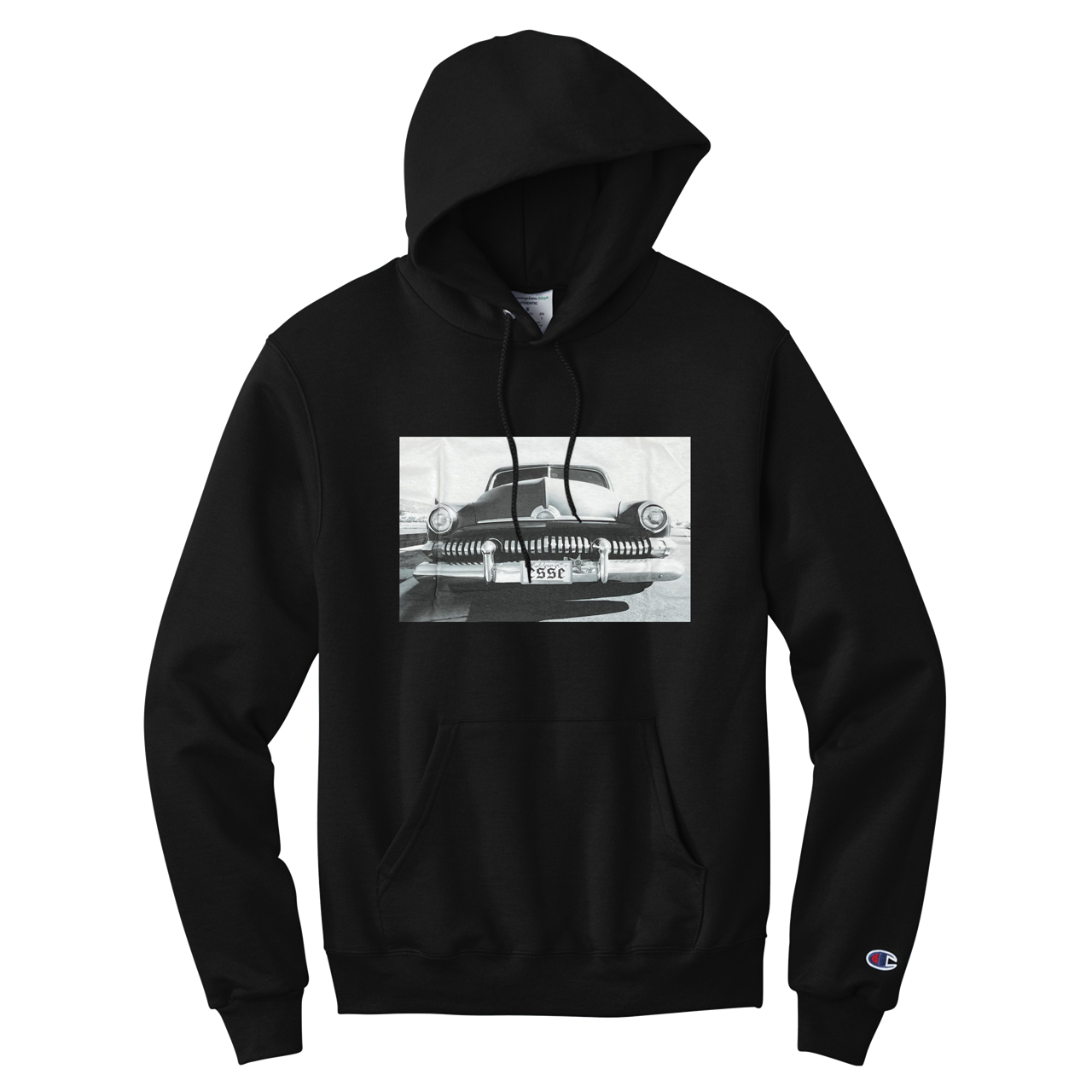 Merc on Black Champion Sweatshirt Hoodie Mockup Front Large.png