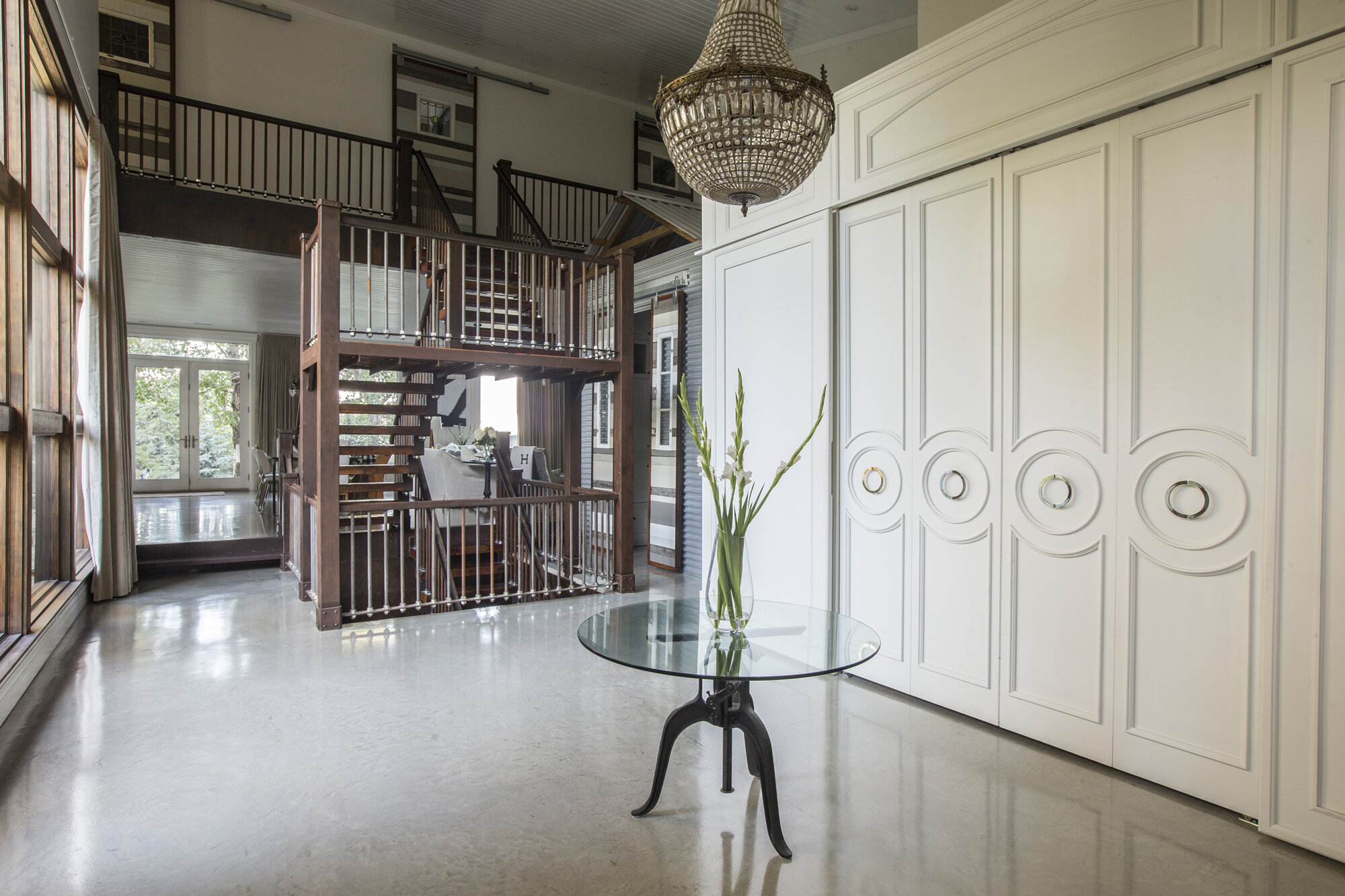 calgary new home interior foyer open staircase.jpg