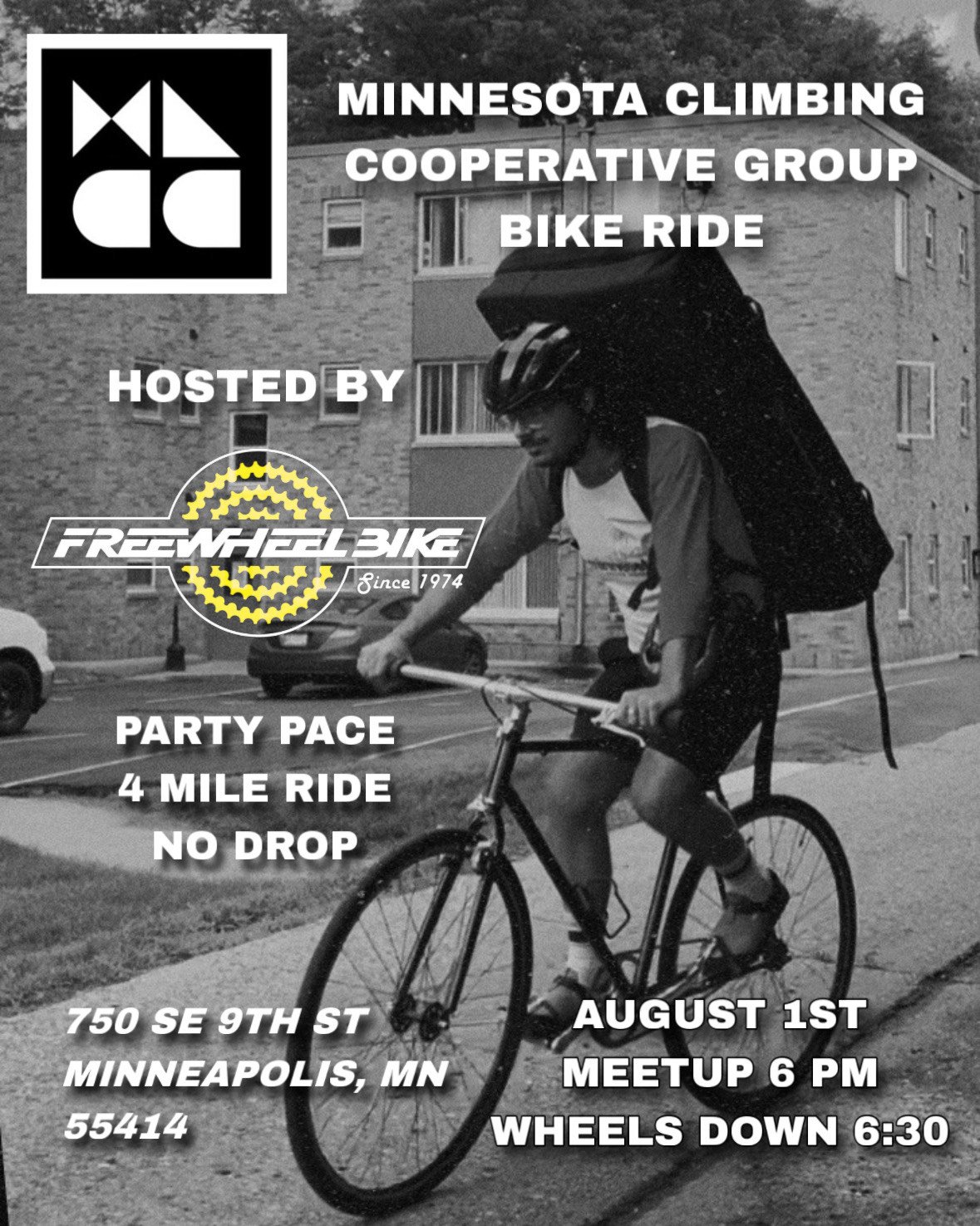 Group Ride Hosted By Freewheel Bike