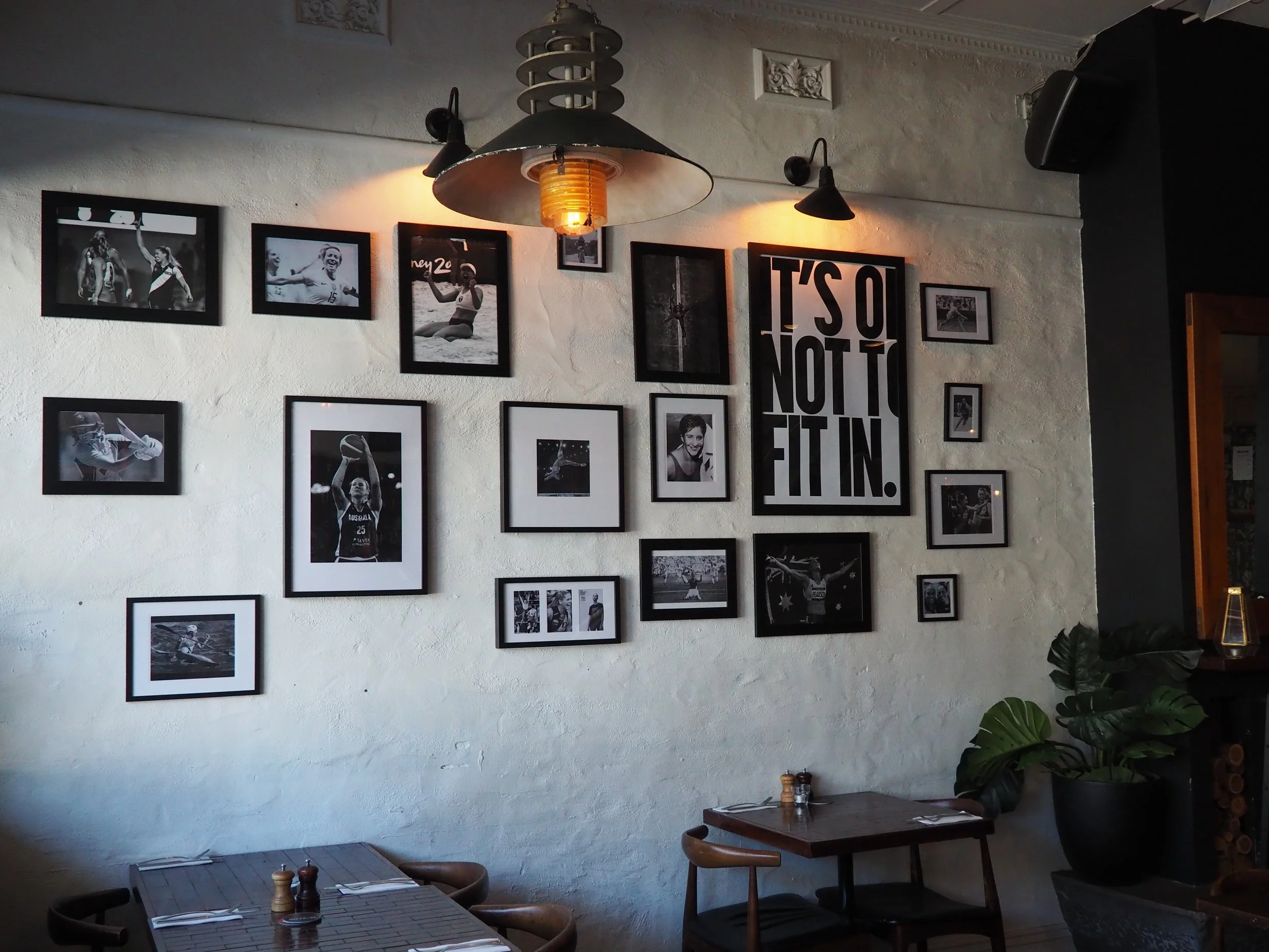 Womens sports photo wall Dining Room (2).jpeg