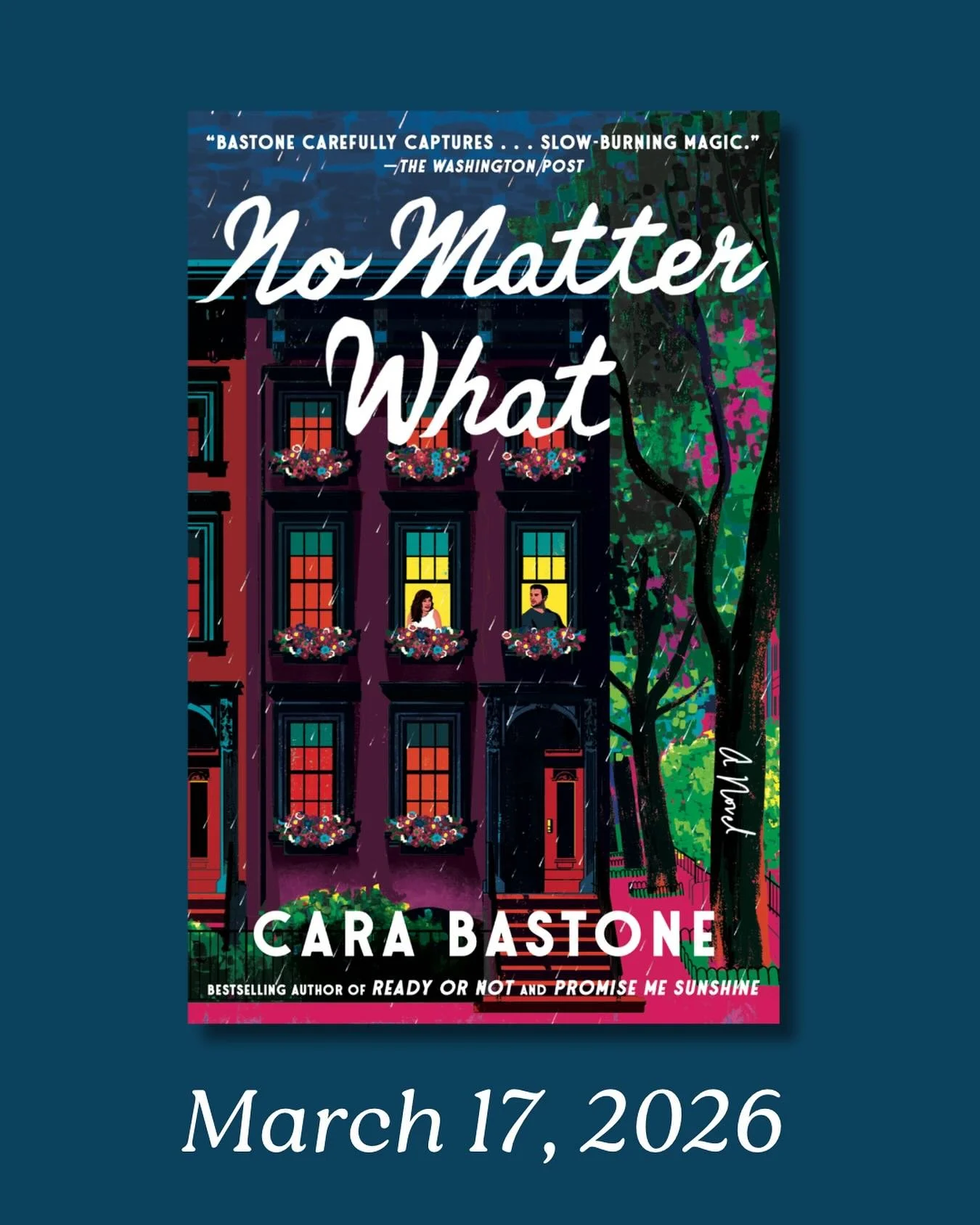 My biggest hope for this cover: that it would glow. This is a second chance, a married couple, the concerns are earthly. This is the sort of love story that you, yourself, might live. It&rsquo;s an ode to all the different ways it is possible to love