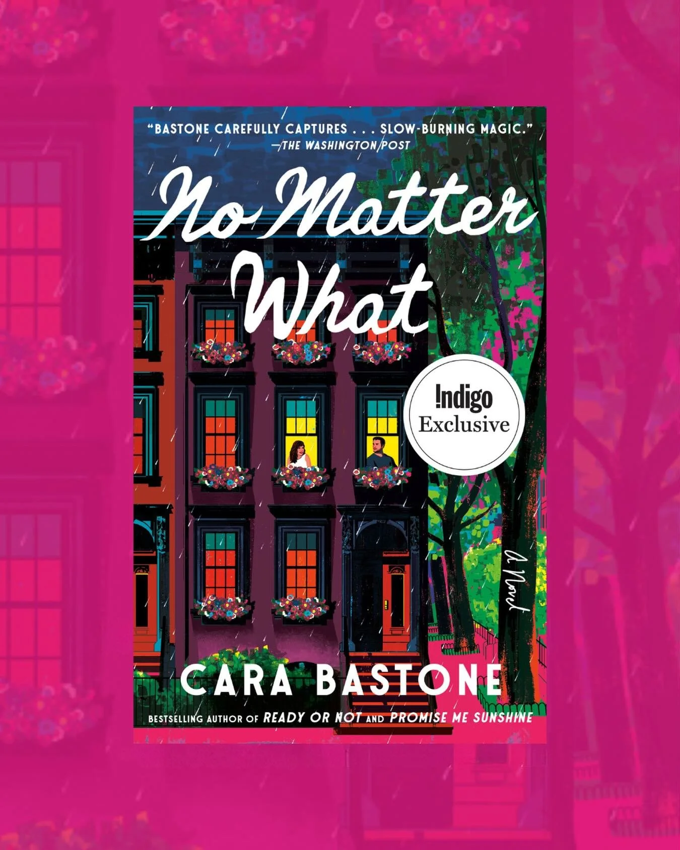 So excited that there is an exclusive Indigo edition of No Matter What in Canada! It is the &ldquo;Most Anticipated Romance&rdquo; online Deal of the Week. It will be 25% off from Feb 23 - March 1. Get yours, Canada! Link in bio