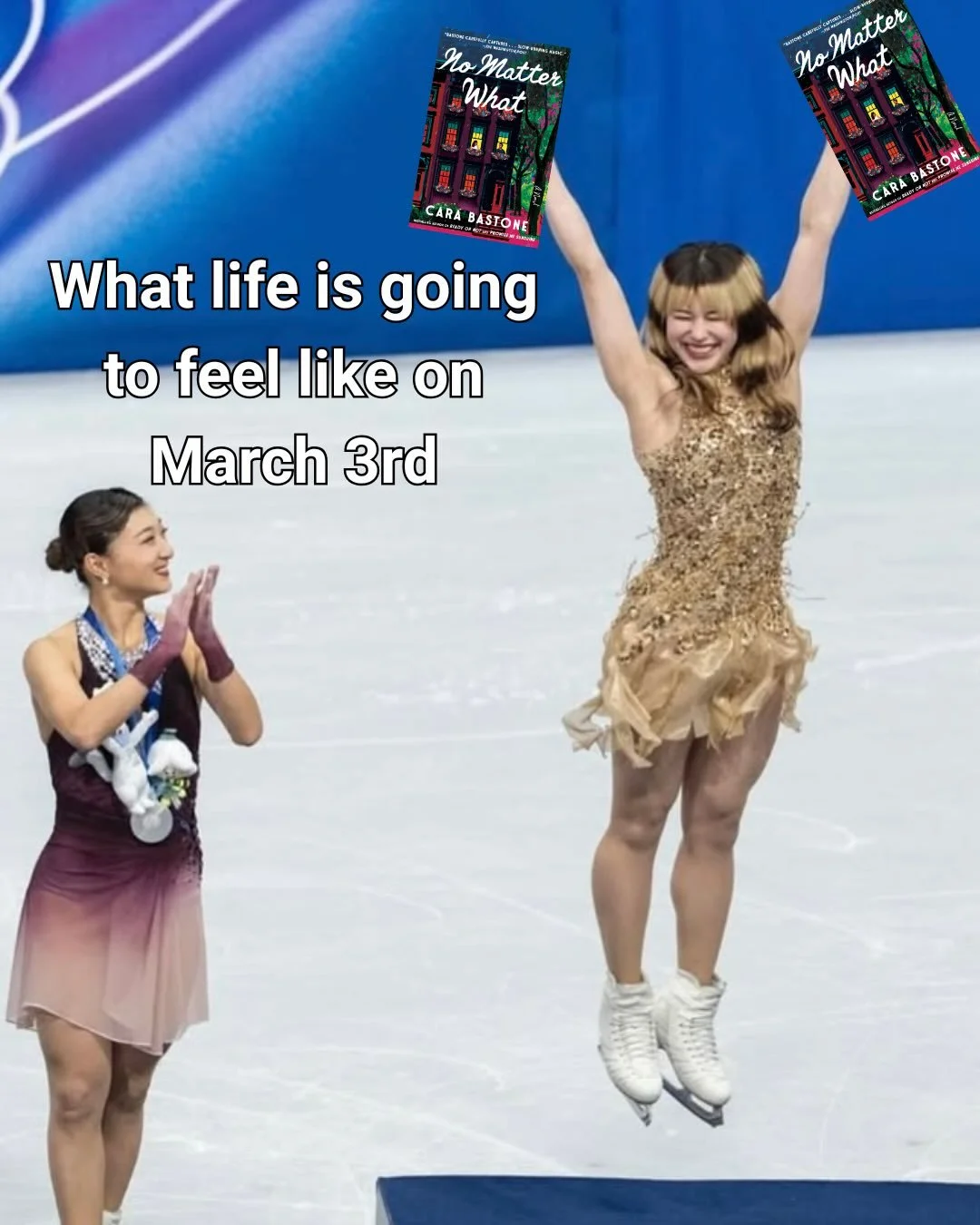 Less than a week until the release! Who&rsquo;s excited? Putting it out into the world feels like winning gold 💙⛸️

Come see me on tour, tix info in bio 🔗