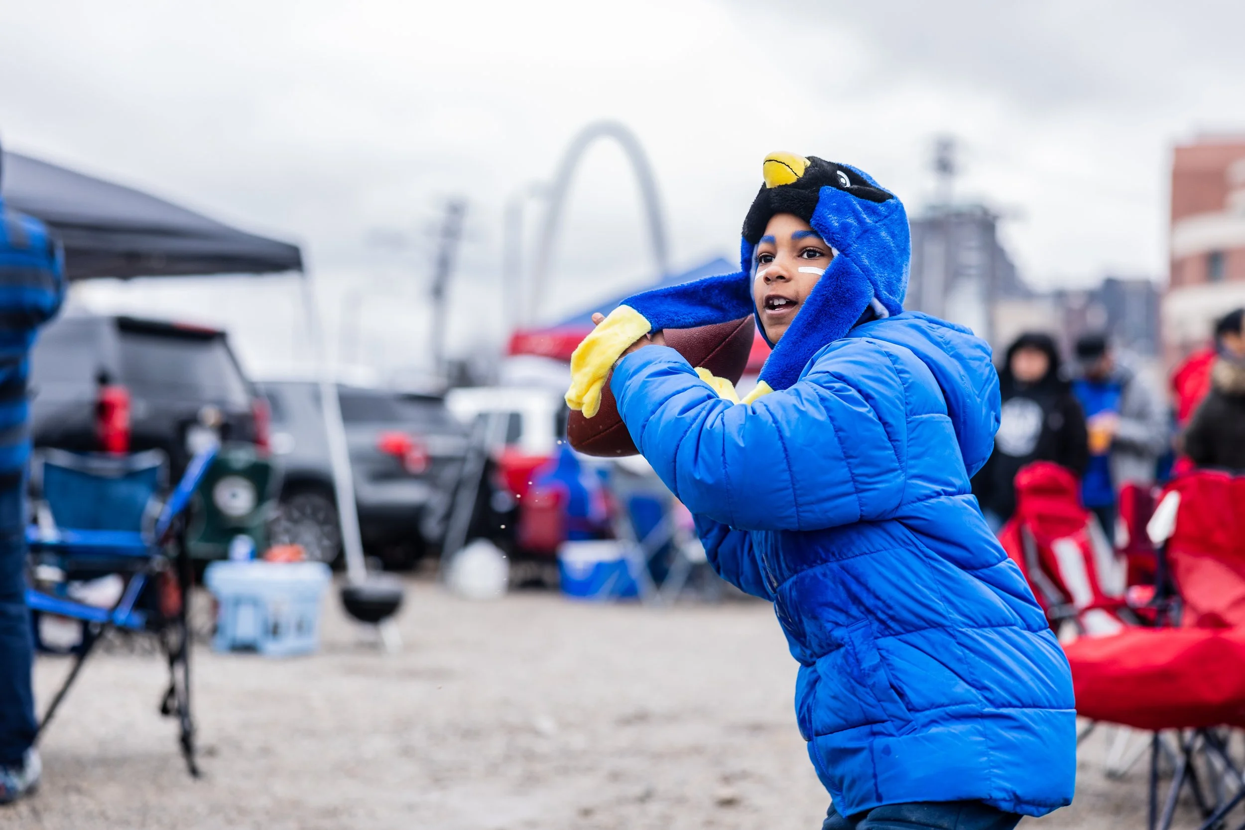 St. Louis Battlehawk’s First Tailgate of 2023
