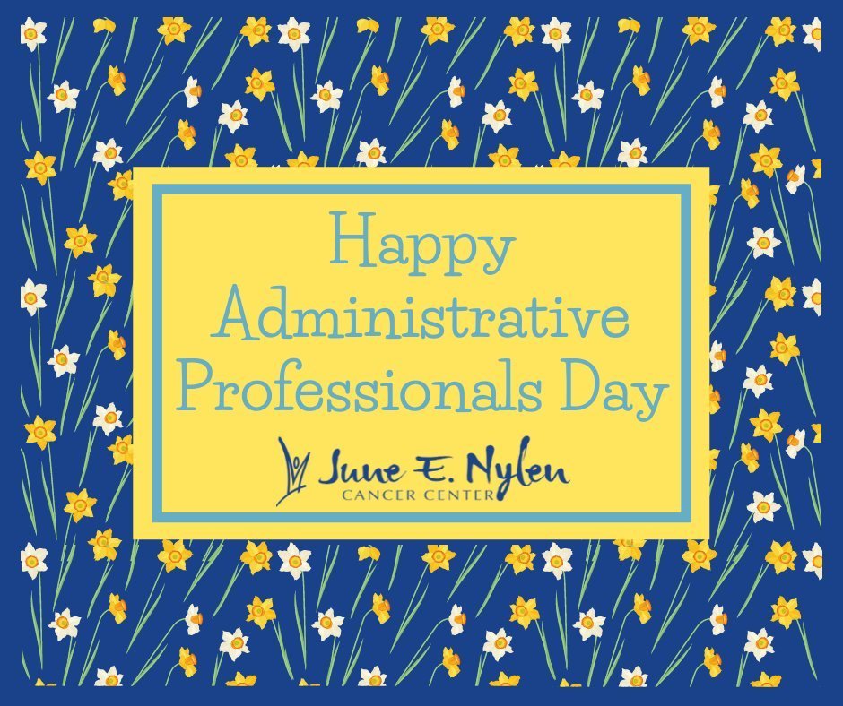 Today we honor a large group of our staff... thank you to our chartroom, scanners, schedulers, medical records, front desk, operators, transcriptionists, all secretaries, and our executive assistant for their work and support. You are the glue that h