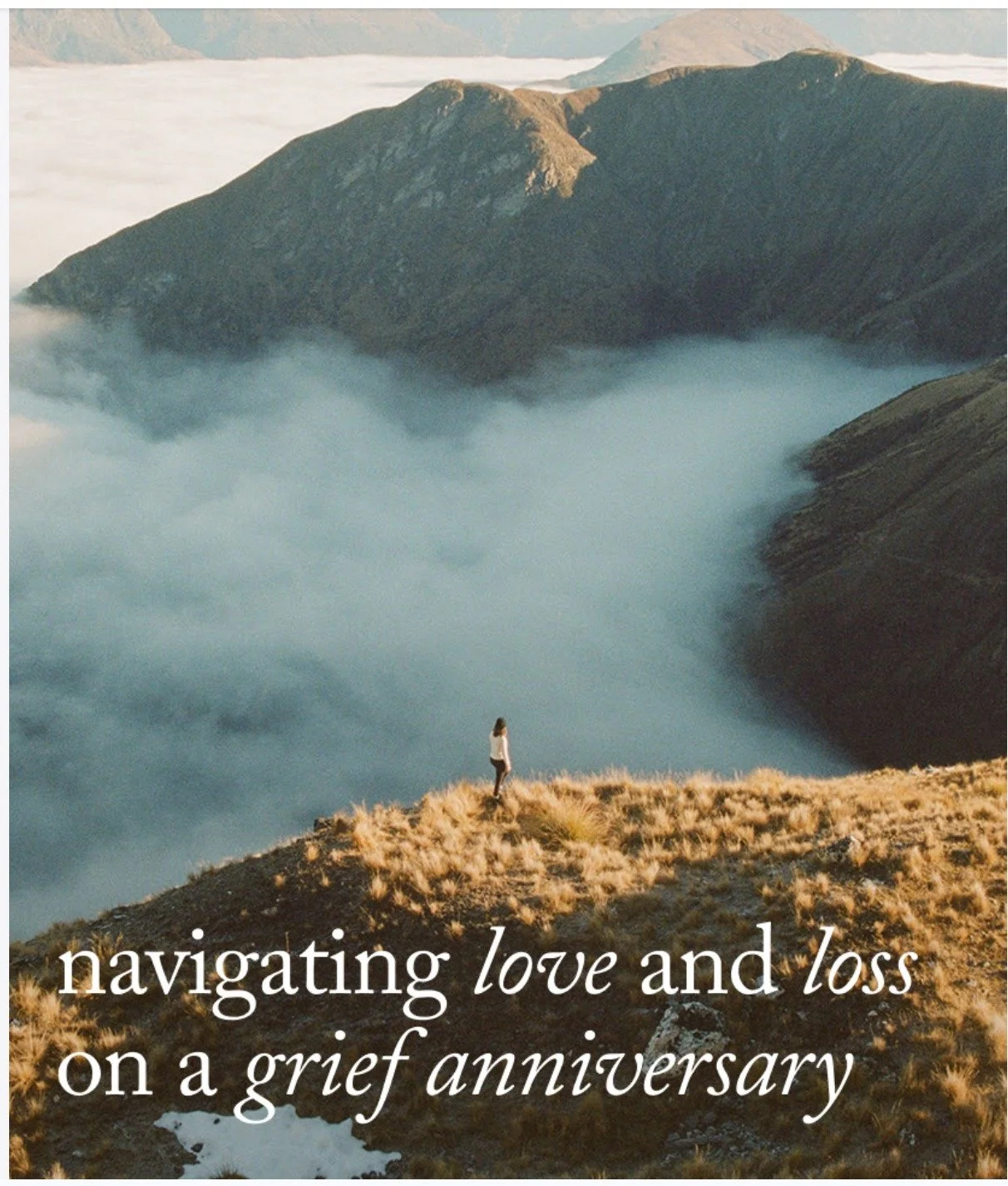 Thank you @goop for asking me to write on grief, the knitting of love and loss, and supporting yourself through it all. Thank you for sharing the piece today, September 11. 

If you don't subscribe to the newsletter you should find it to read @gywnet