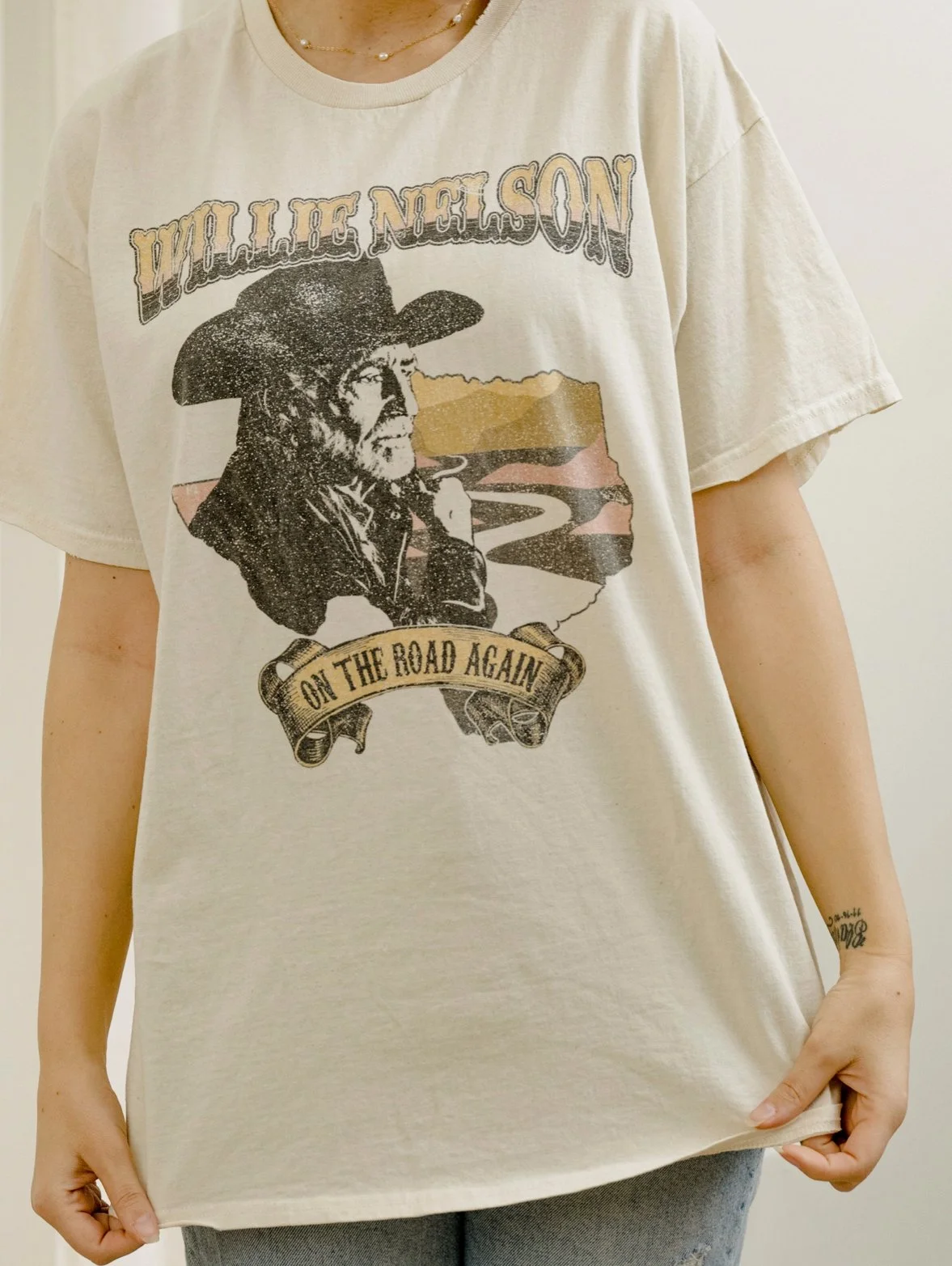 Willie Nelson Texas Desert Graphic Tee