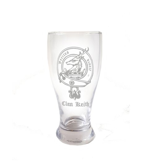 Custom Family Crest Glass Stein 26oz, Engraved Coat of Arms Large Beer Mug  — Lyoncraft Engraving