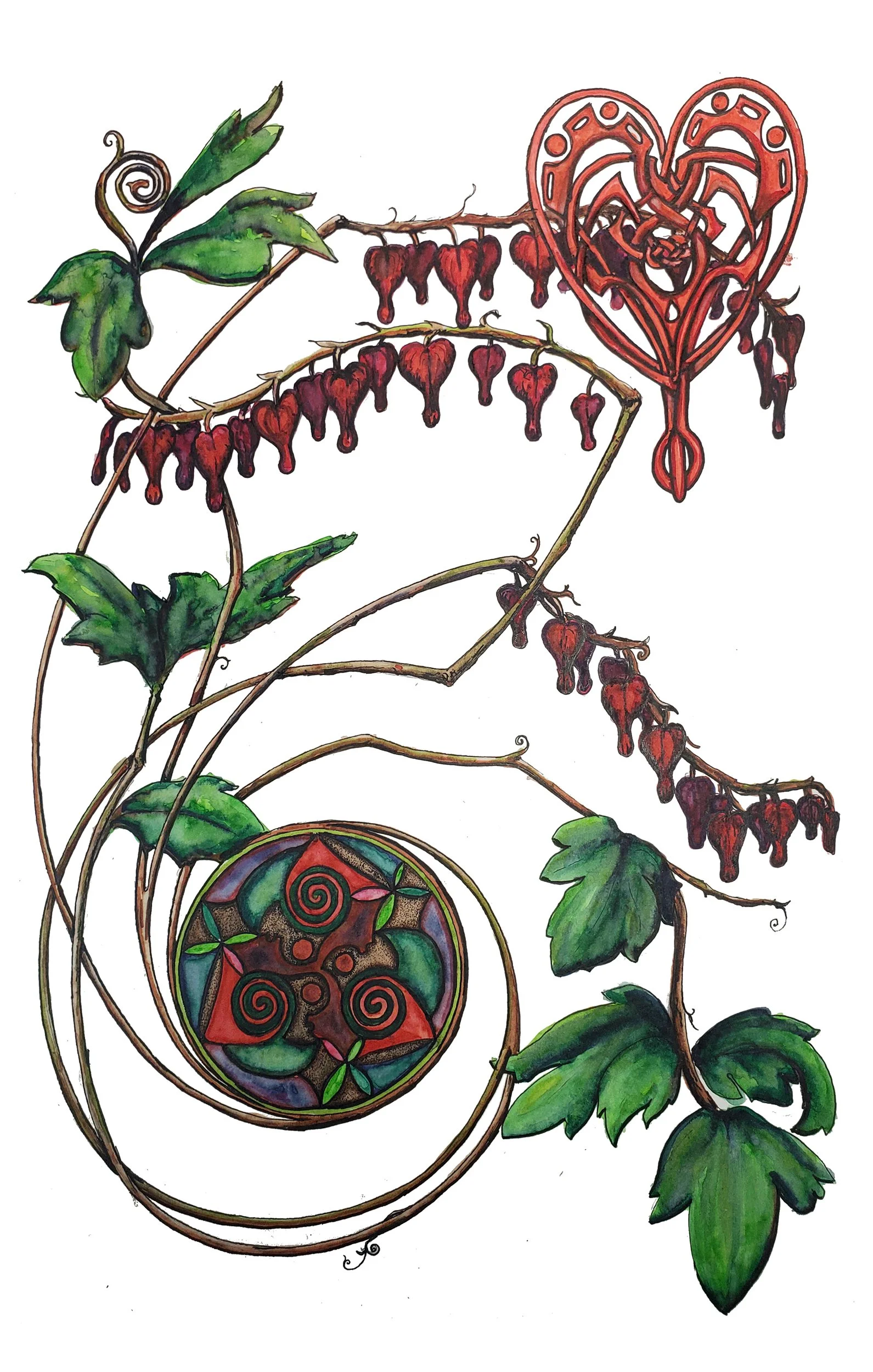 Red Bledding Heart