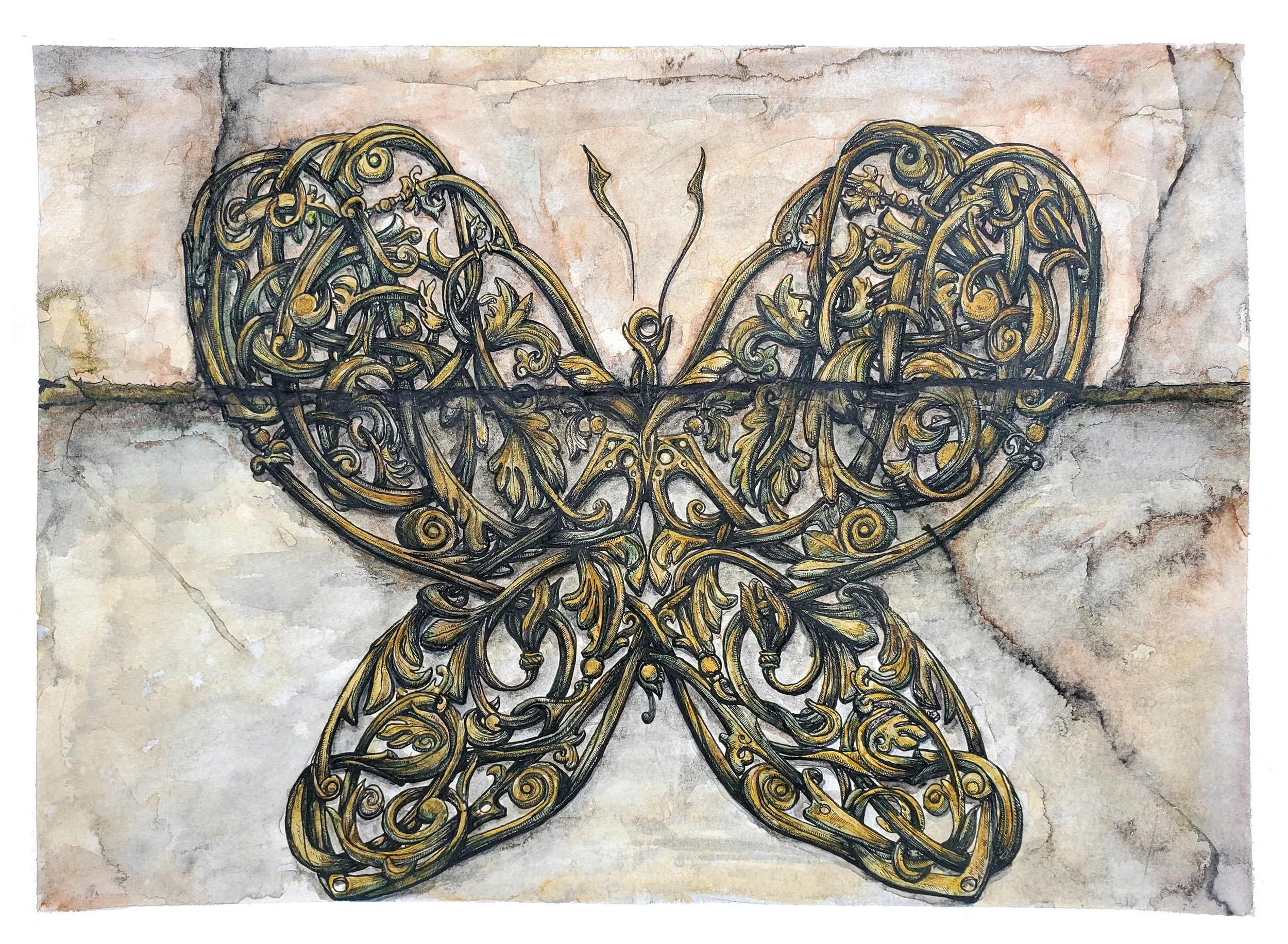 Butterfly Nouveau