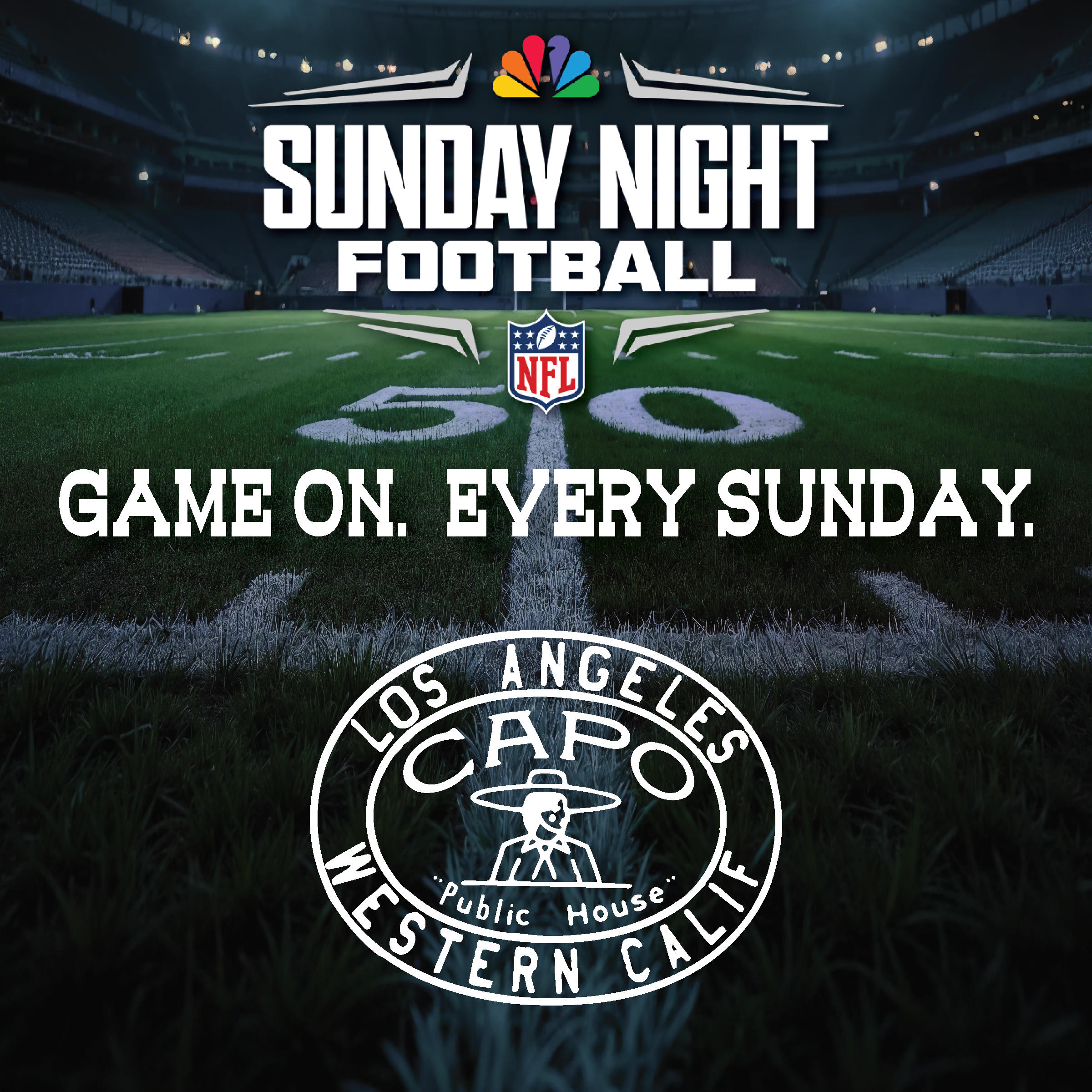 NFL Sunday Ticket at Rodeo 72