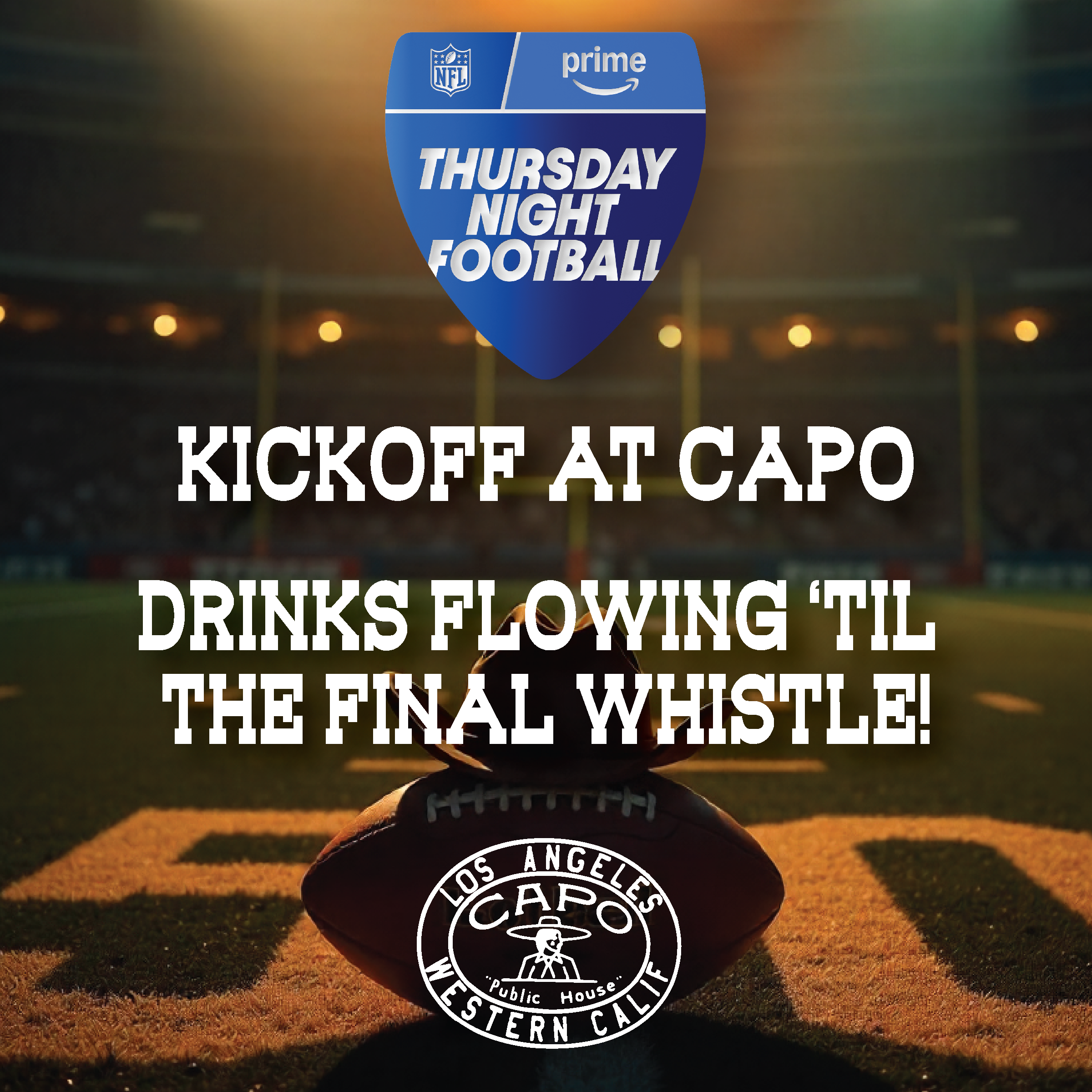 Thursday Night Football &amp; Happy Hour at Rodeo 72