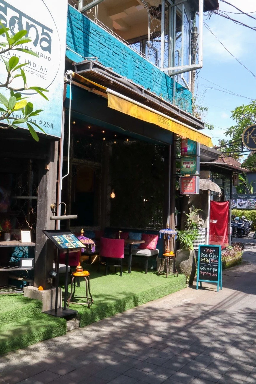 the best indian food in the heart of Ubud