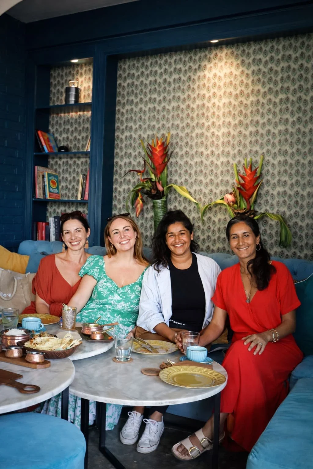 guests enjoying authentic indian food with great ambiance and hospitality