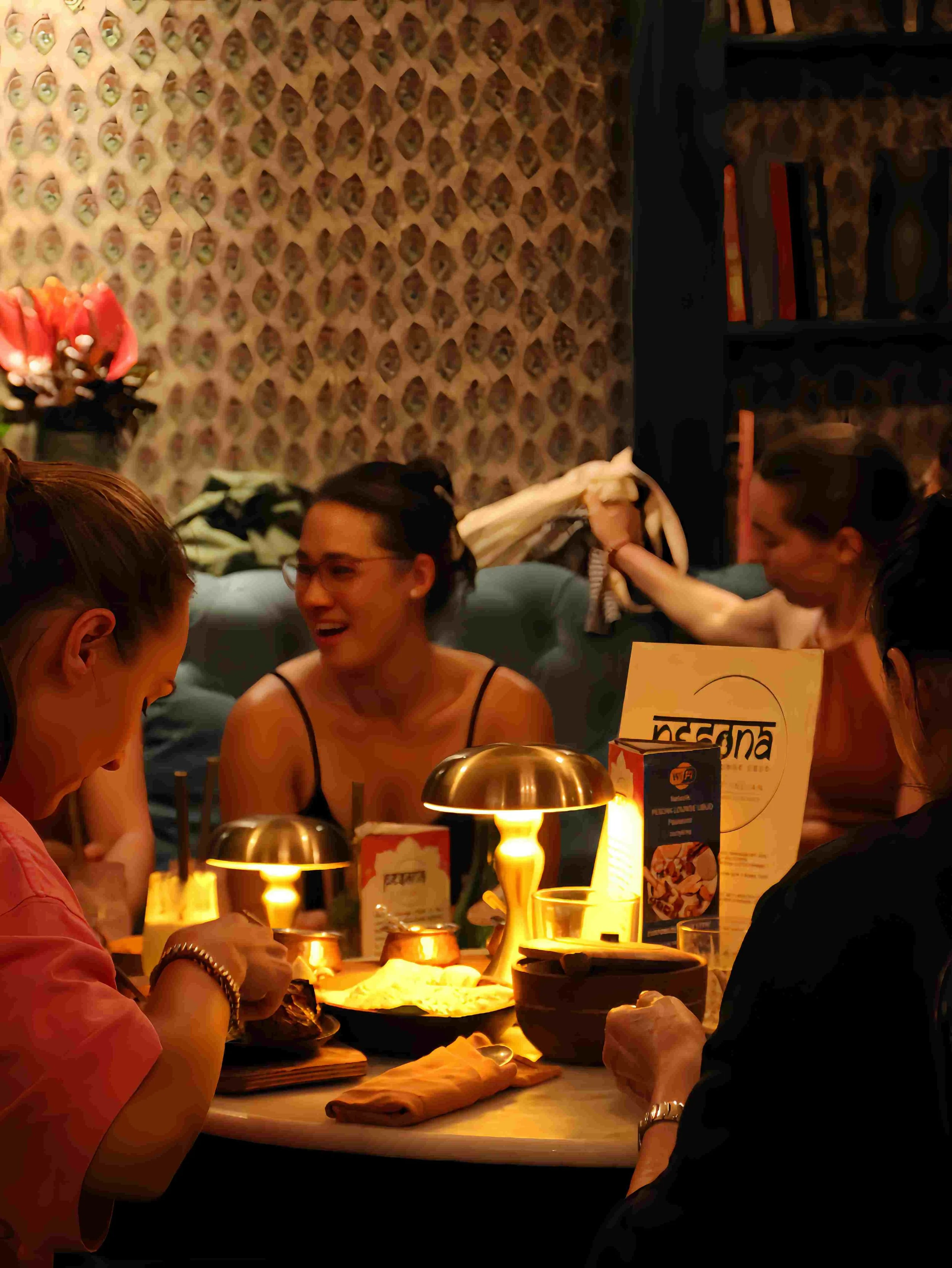 family dinner in ubud