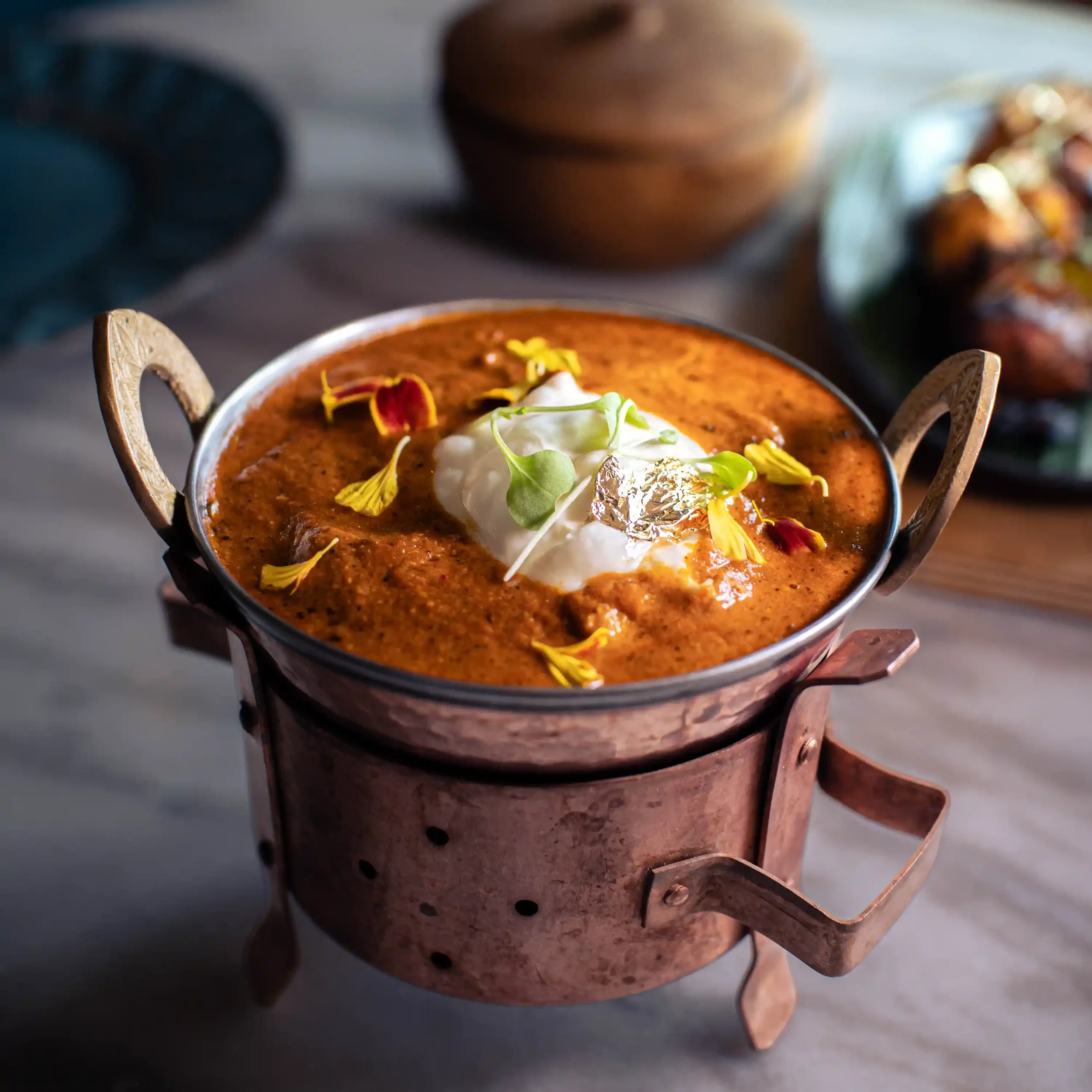 BURRATA BUTTER CHICKEN