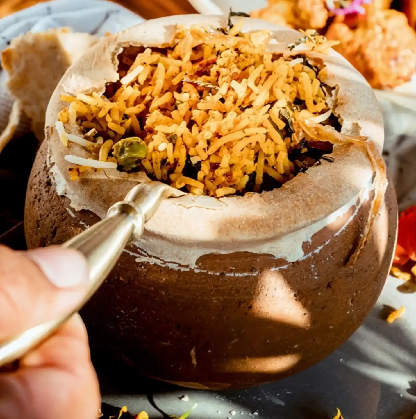 VEGETABLE DUM BIRYANI
