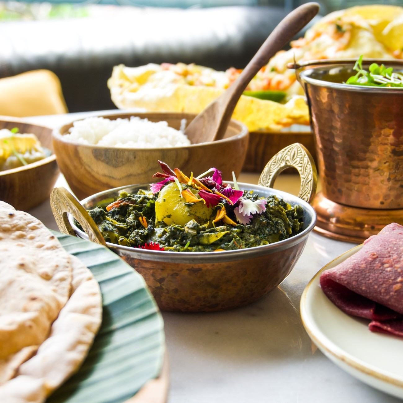picture of saag aloo pesona lounge ubud known for best vegan and halal-friendly dish in ubu