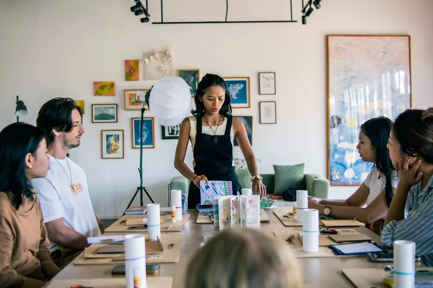 a facilitator giving instructions to the participants.jpg