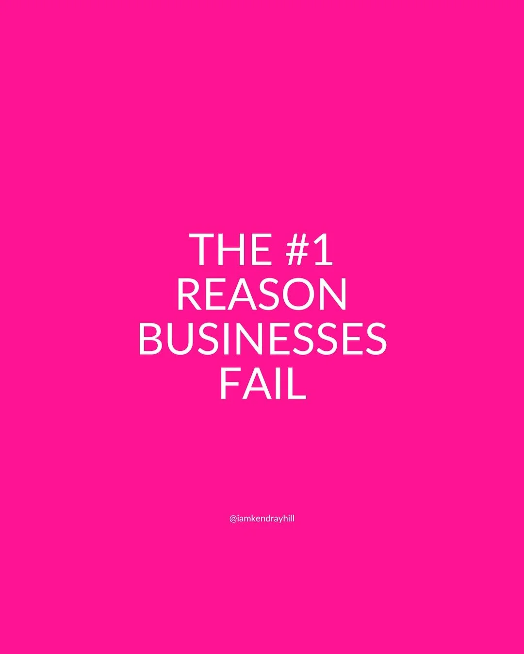Most people think businesses fail because of lack. But lack is a lie! God already promised provision (Philippians 4:19).

👉🏼 The real killer is mismanagement.

 Here&rsquo;s how it shows up:

 1️⃣ Sloppy Spending &mdash; if you can&rsquo;t steward 