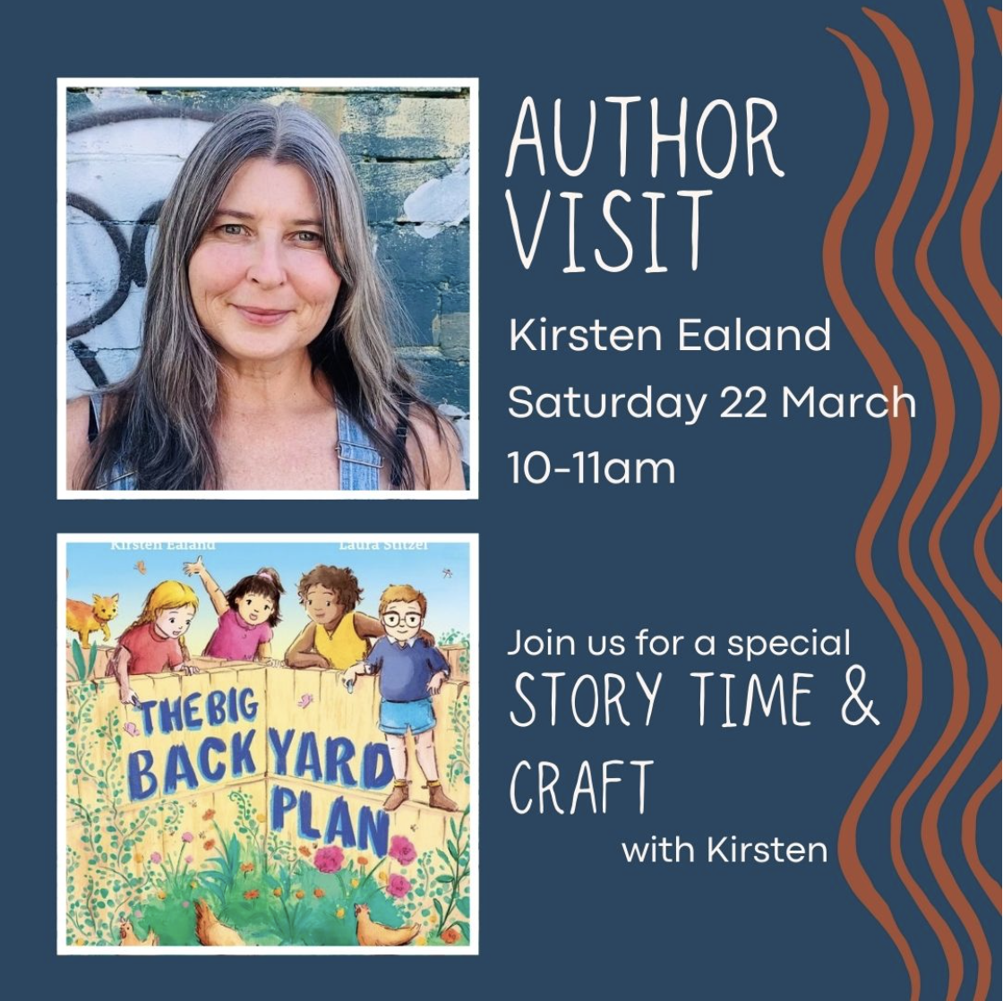 The Big Backyard Plan Storytime and Craft