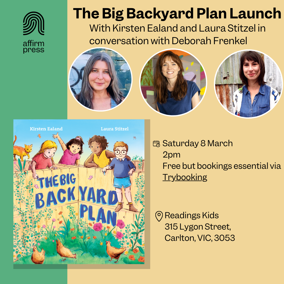 The Big Backyard Plan Book Launch
