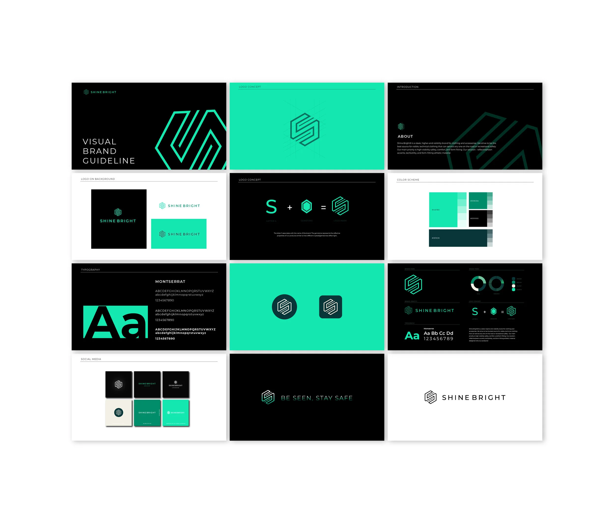 Visual Brand Guideline for Shine Bright