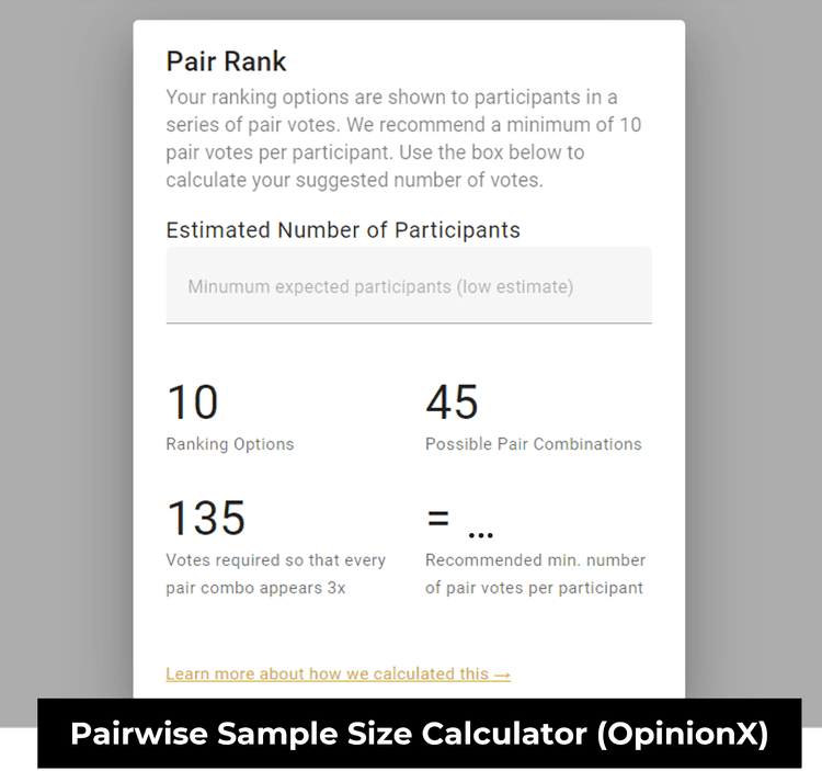 Pairwise Comparison: Definition, Methods, Tools, Examples // OpinionX ...