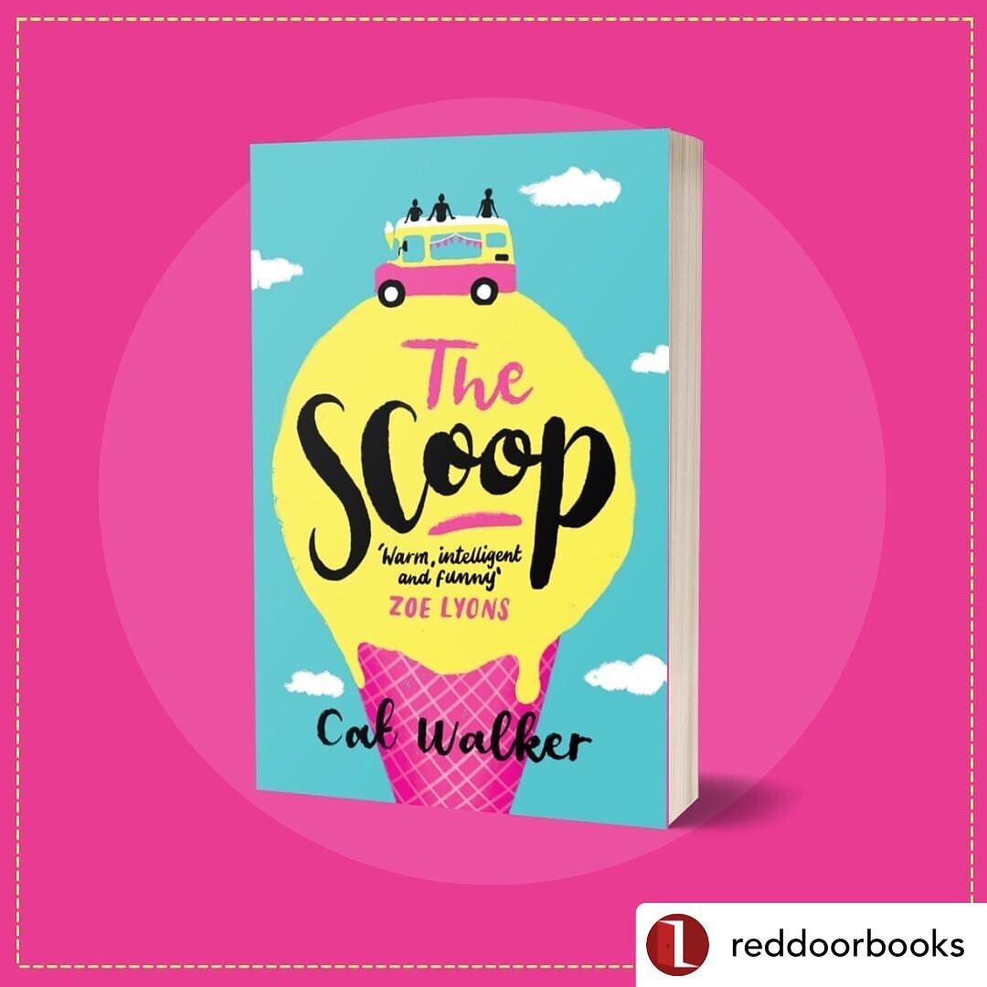 Posted @withregram &bull; @reddoorbooks #Giveaway! 🍦 One year ago today we it was Publication Day for @thescoopbycatwalker 🎉 And to celebrate we are giving away a FREE COPY of the book! To enter, make sure you&rsquo;re following us, like this post 