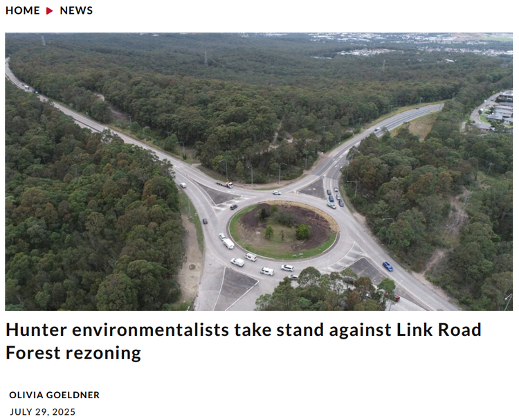 Link Road Rezoning — HCEC
