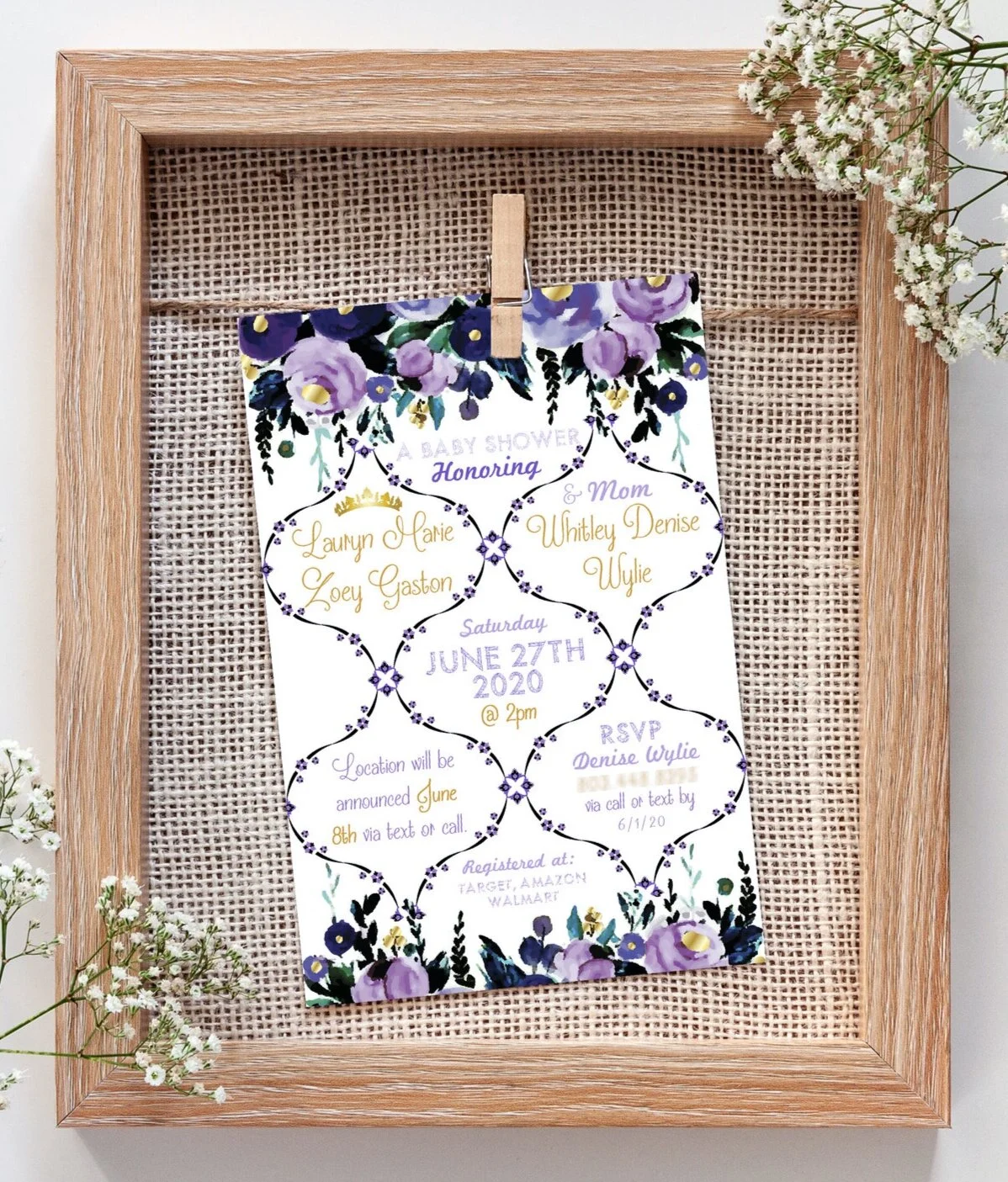 Baby Shower Invitation