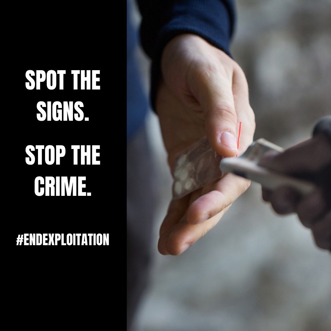 Spot the Signs. Stop the Crime ❌ 

The @wiltshireandswindonpcc have launched the 'Spot the Signs' campaign this week to help end child criminal exploitation.

SPOT THE SIGNS 

- Unexplained money or gifts, such as new trainers, clothing or phones
- S