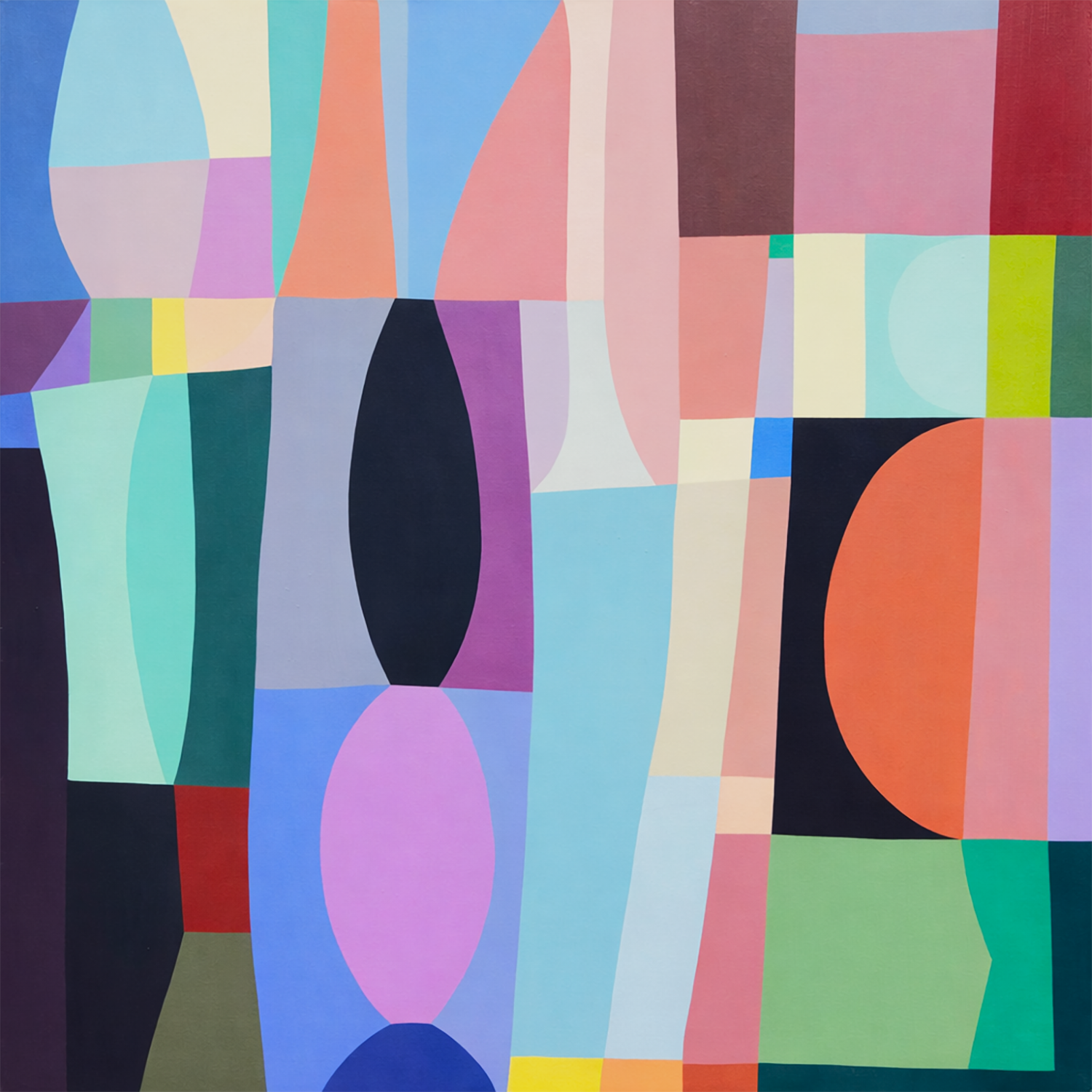 Rosehill Playground_Polymer on canvas_100x100cm_2026.png