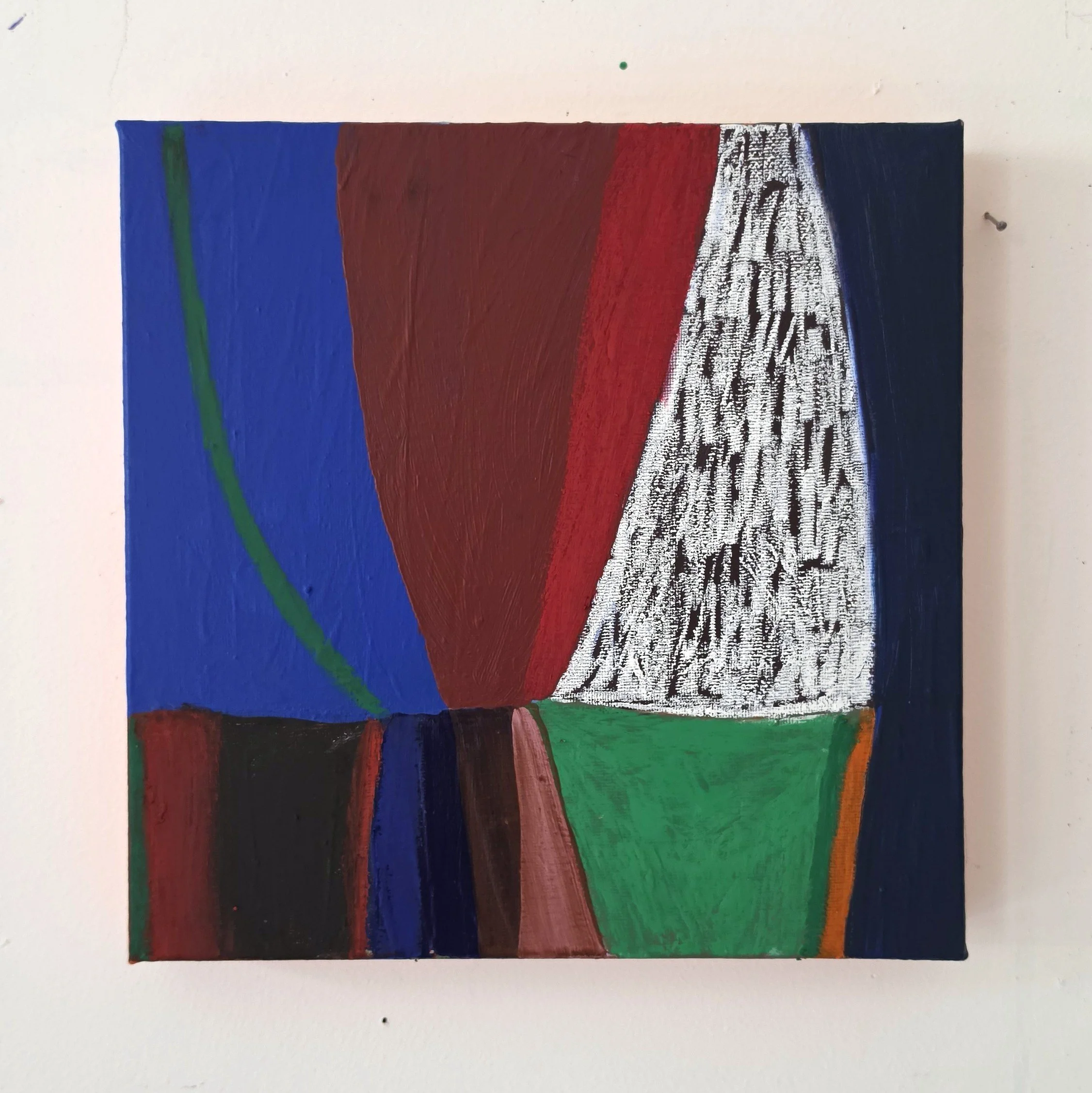 Meet me at Mare,
Mixed Media on canvas,
26 x 26 cm, 2026