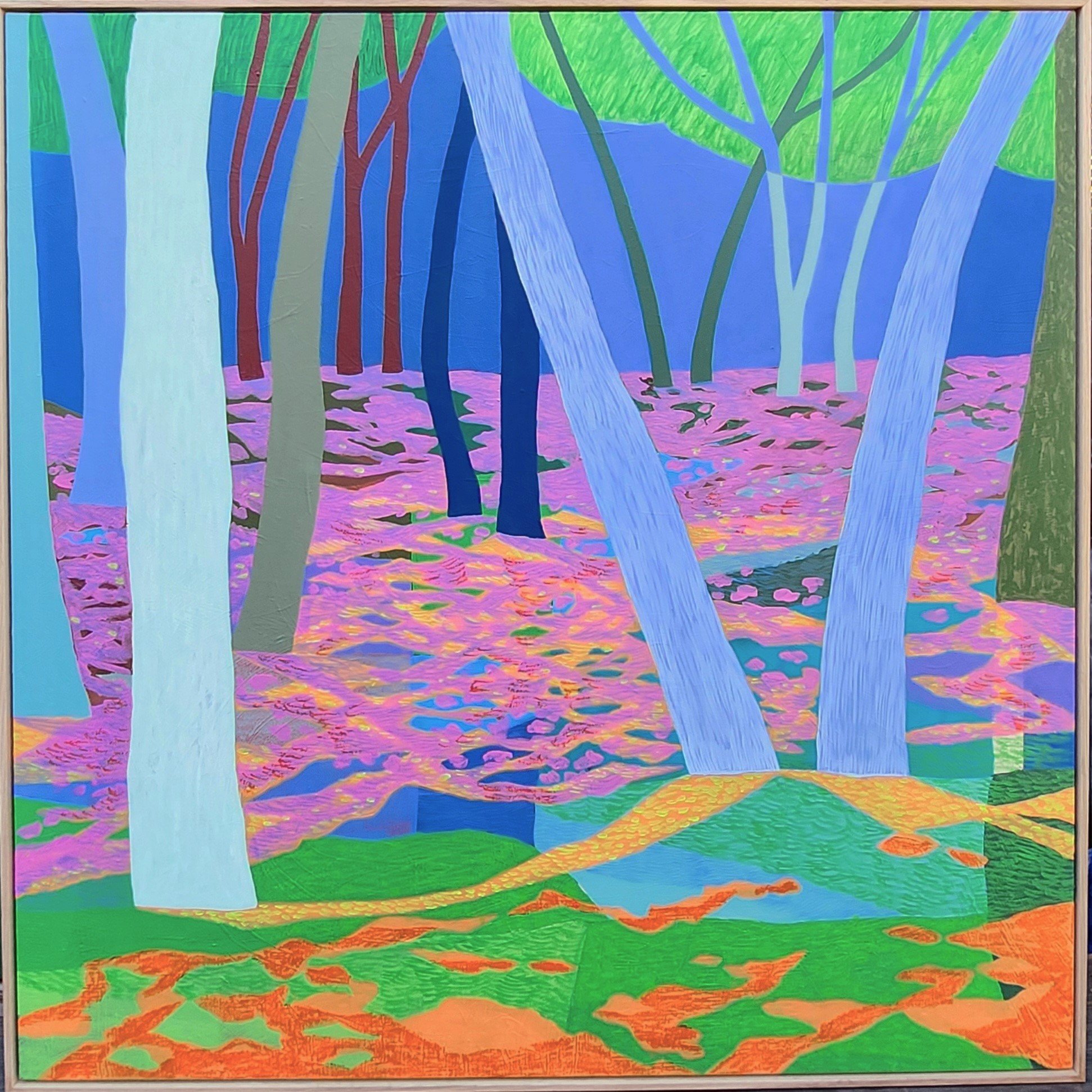 Lost in reverie_mixed media on canvas in oak frame_101 x 101 cm_$3500.jpg