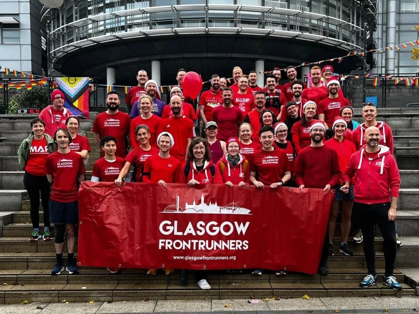 A Group Photo of GFR Members at RED Run 2024