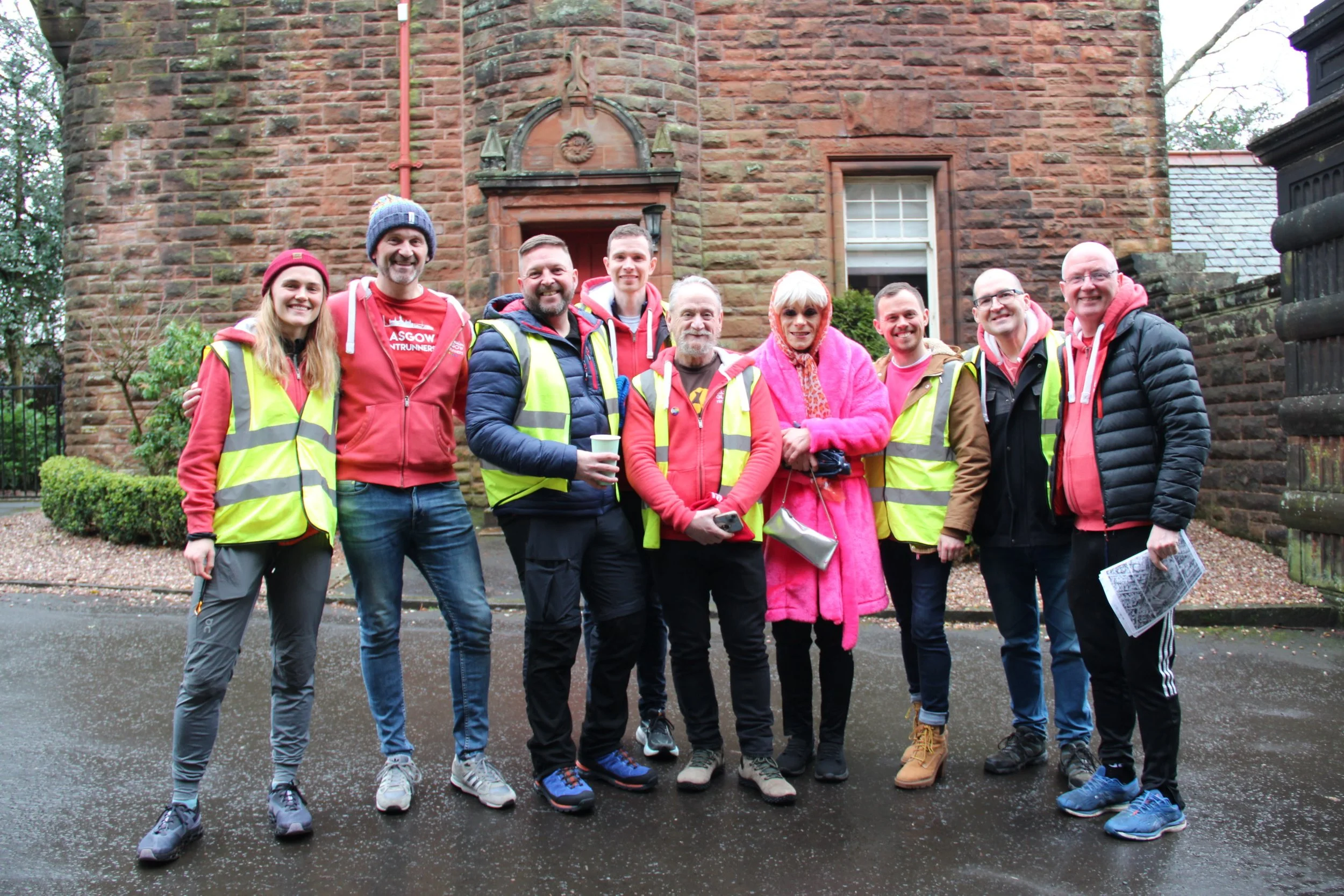 Volunteers at Rainbow Relay