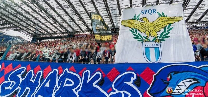 Wisła Sharks at the Stadio Olimpico for a Lazio game | Photo Credit