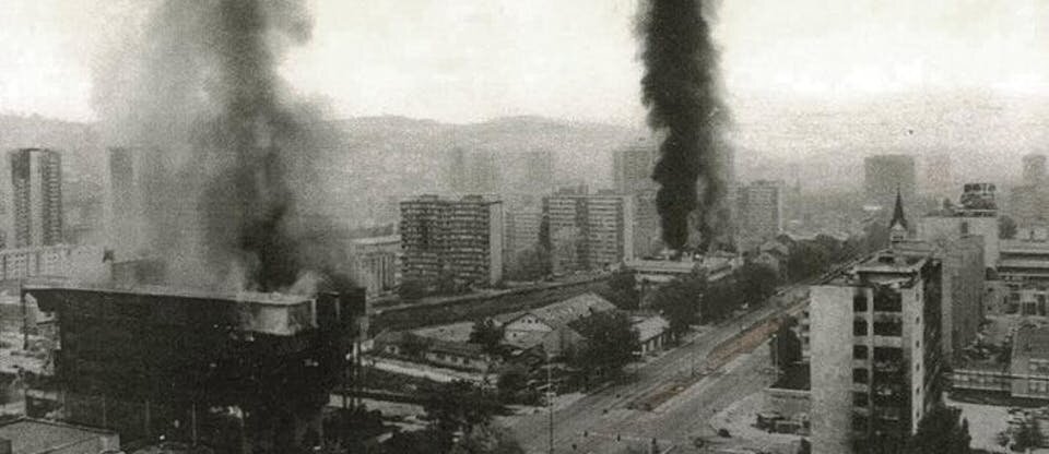 The Siege of Sarajevo completely destroyed the city | Photo Credit