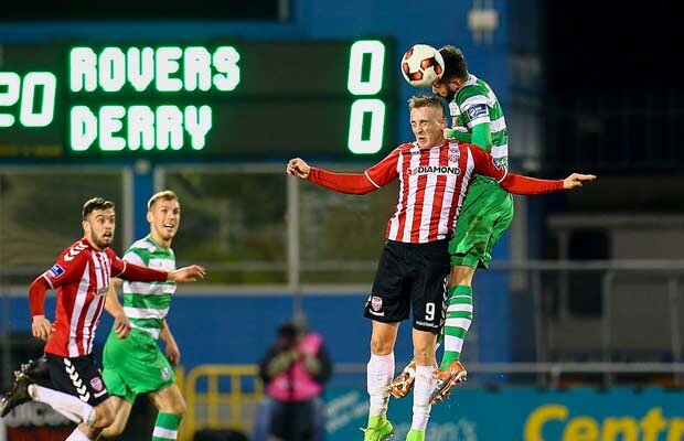 Nowadays a meeting between Shamrock Rovers &amp; Derry City is just a business-as-usual fixture in the League of Ireland | Photo Credit