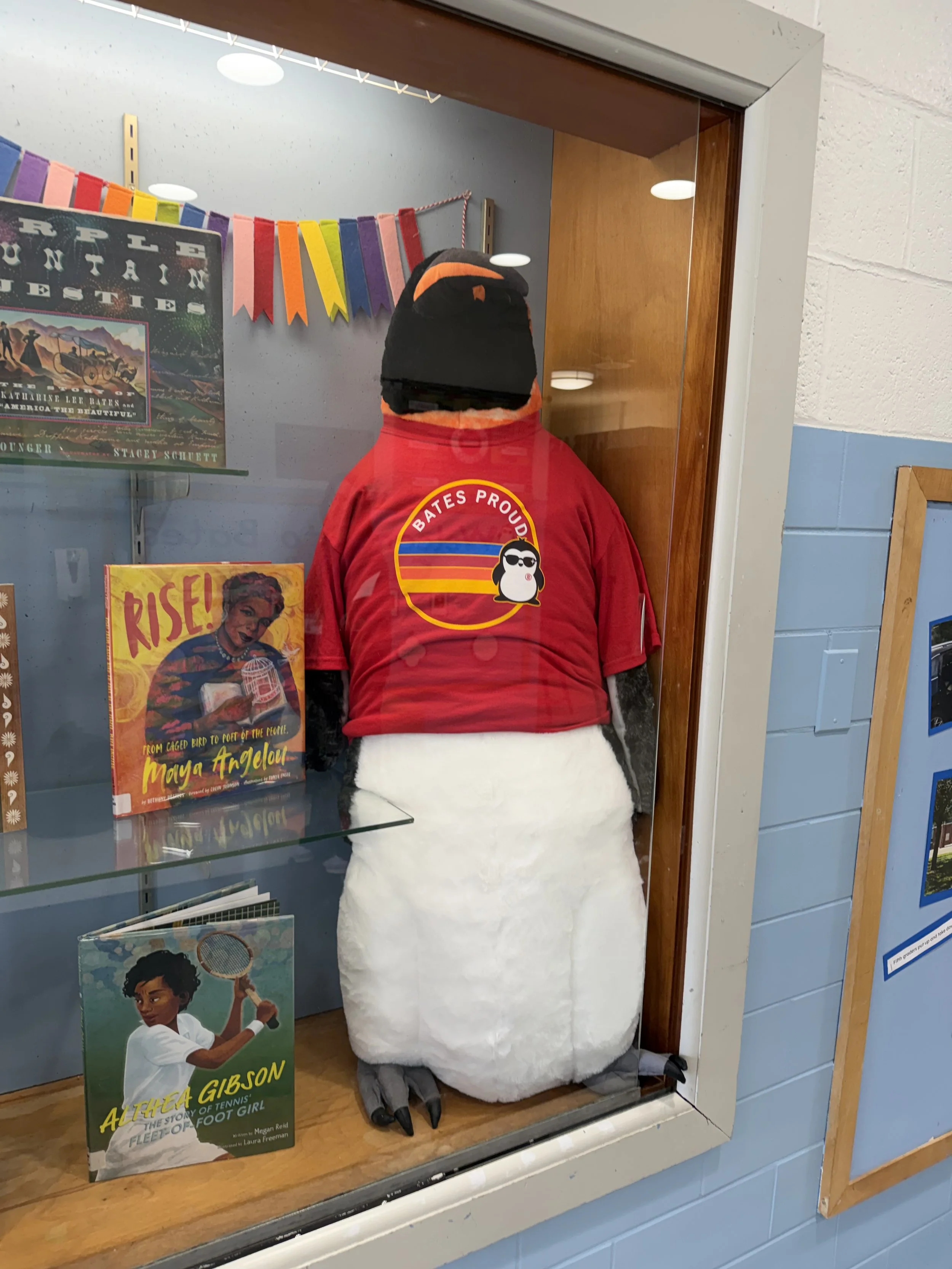 Bates Proud Penguin Tees – Ordered each year for incoming kindergarten students with class year on back