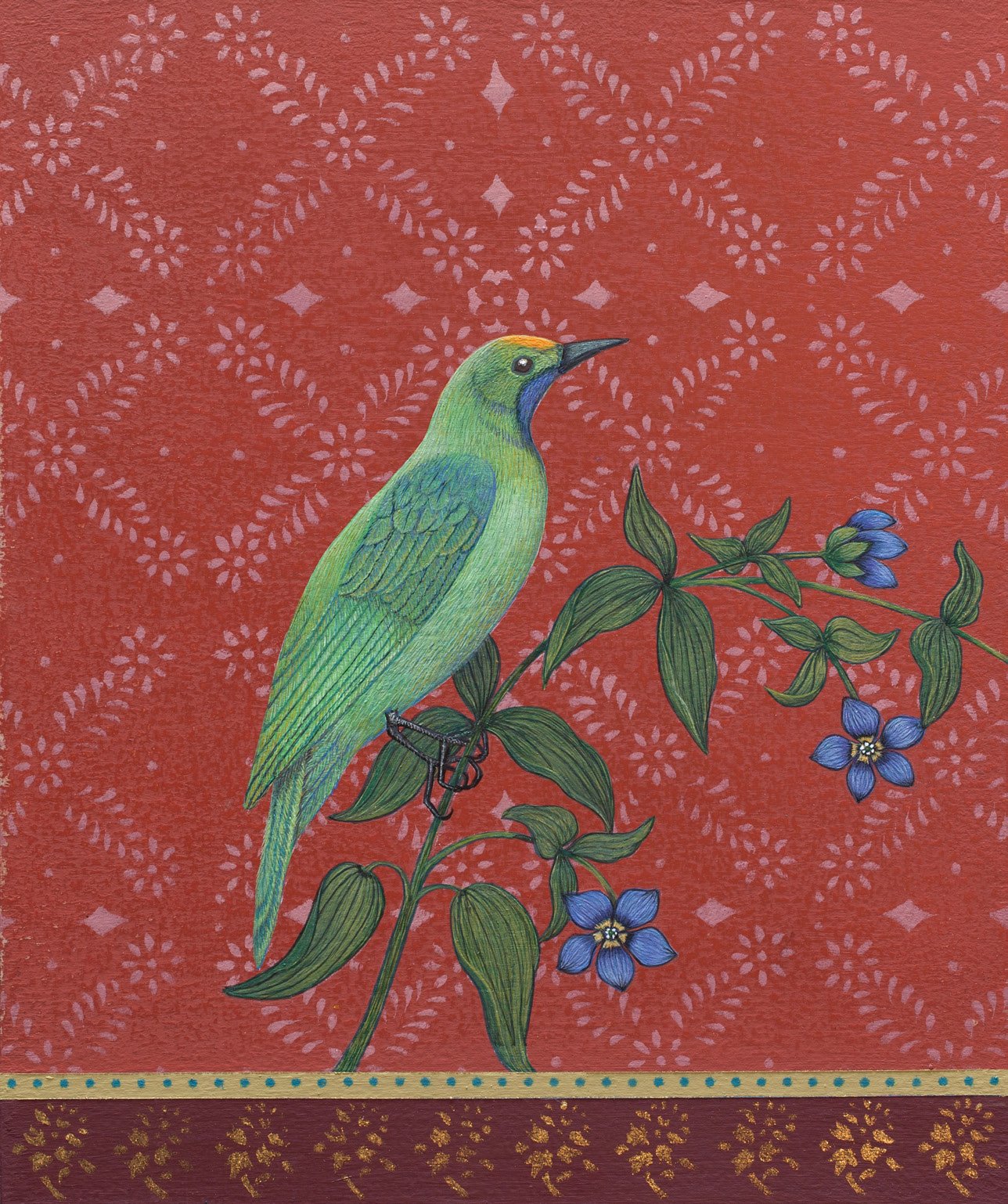 A Blue-throated Bee-Eater