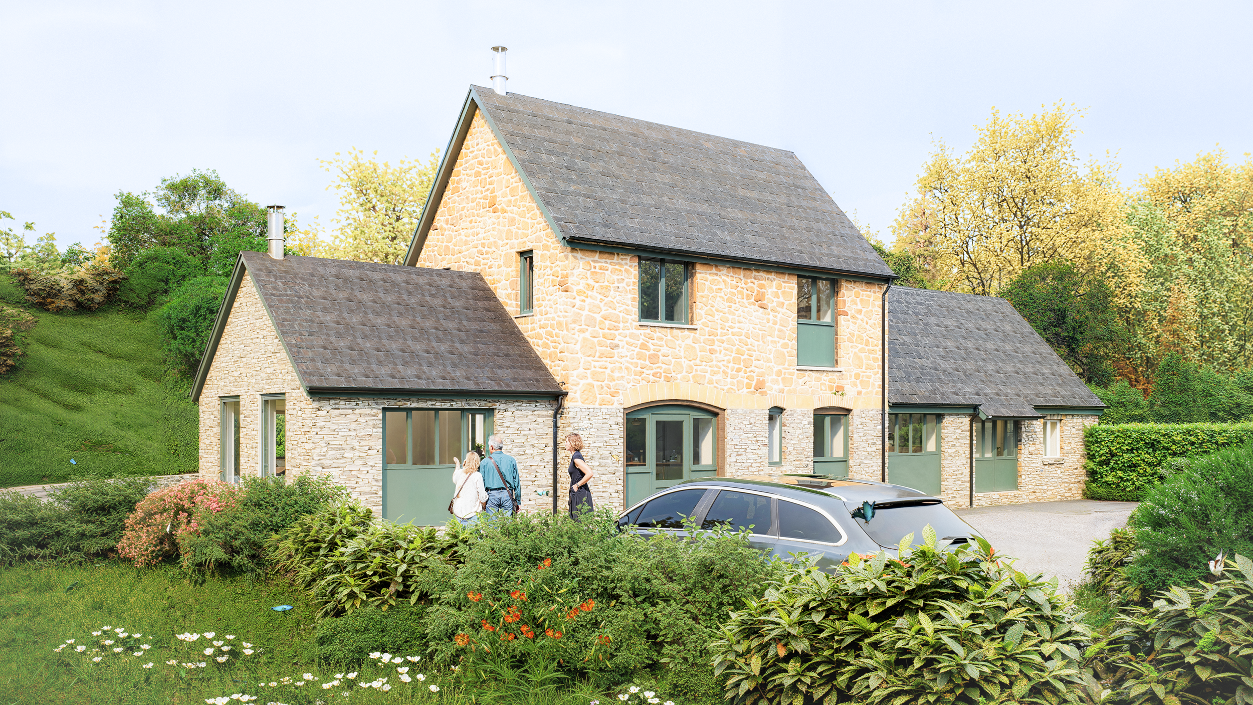 Dandelion Seeds Architects — Exmoor National Park - extension and alteration to dwelling