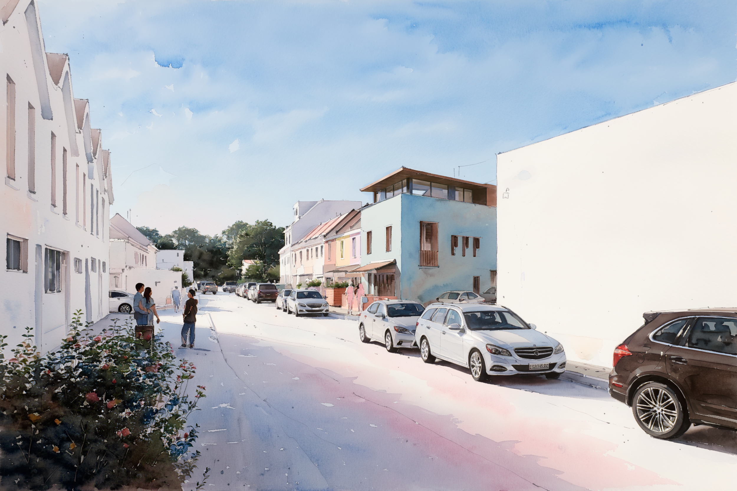 Mina Road, St Werburghs, Bristol - Proposed flats