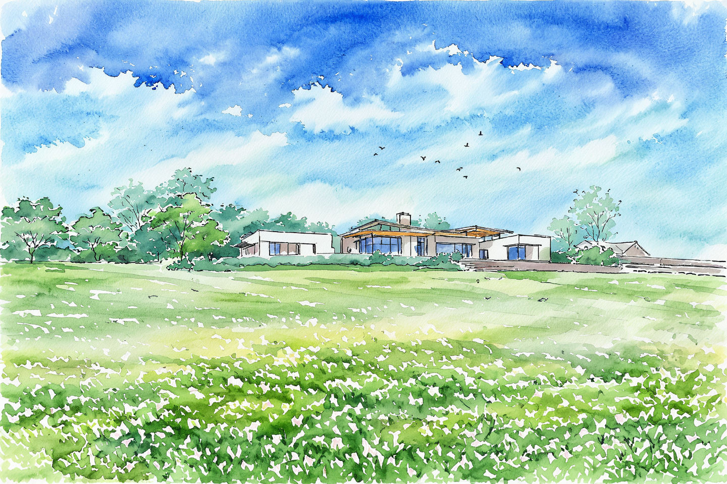 Positive pre-application for a new dwelling within the AONB - Somerset
