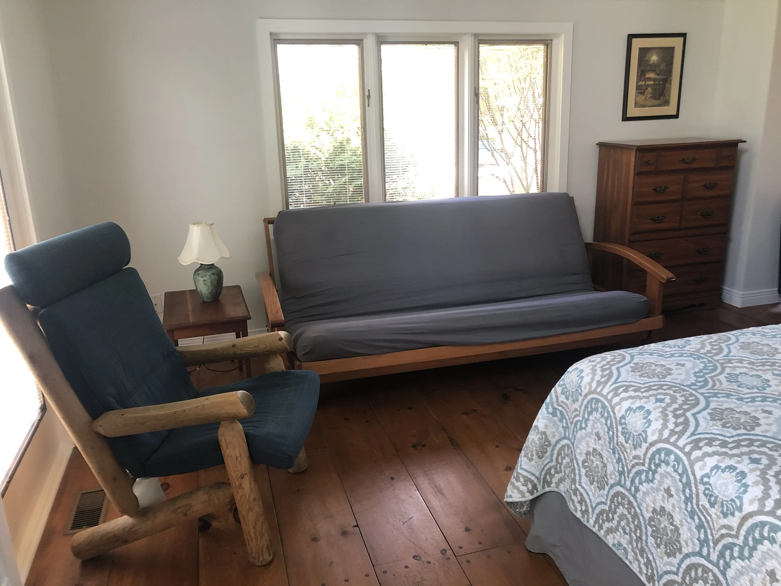 Bedroom #3 - Queen bed &amp; futon (Copy)