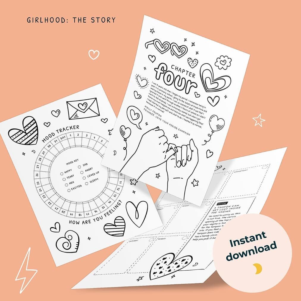 Along with our free #periodplanner, Girlhood: The Story is also available as a printable. A smash hit with teachers and great for customizing in your own binder and printing off for groups. 

Happy #journalling 
.
.
.
.
#periodplanner #periodstories 