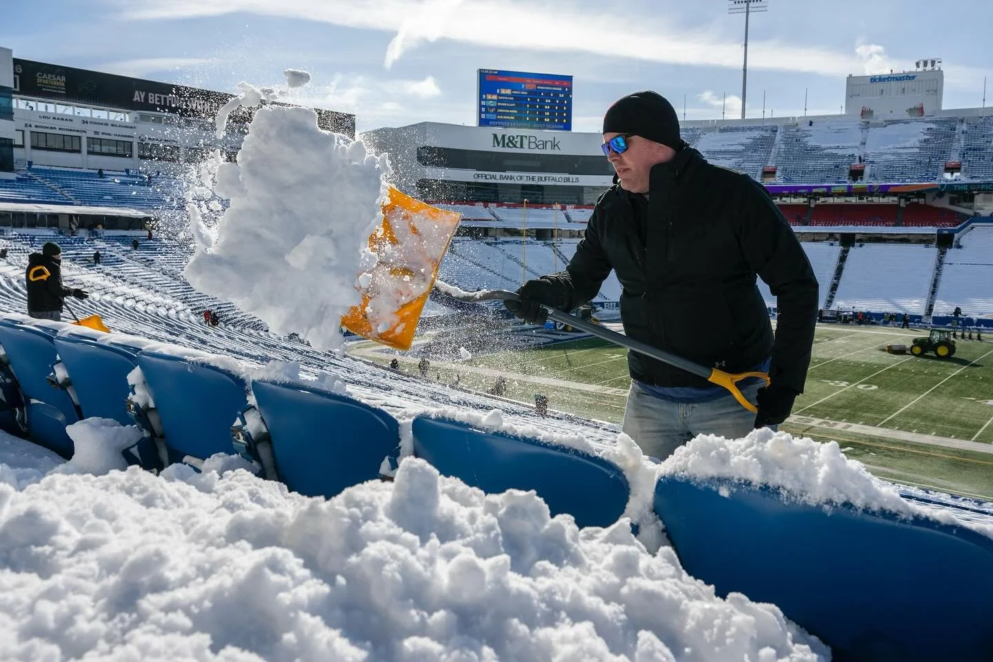The #buffalobills beat the #pittsburghsteelers in a wildcard game @highmarkstadium
#sports.